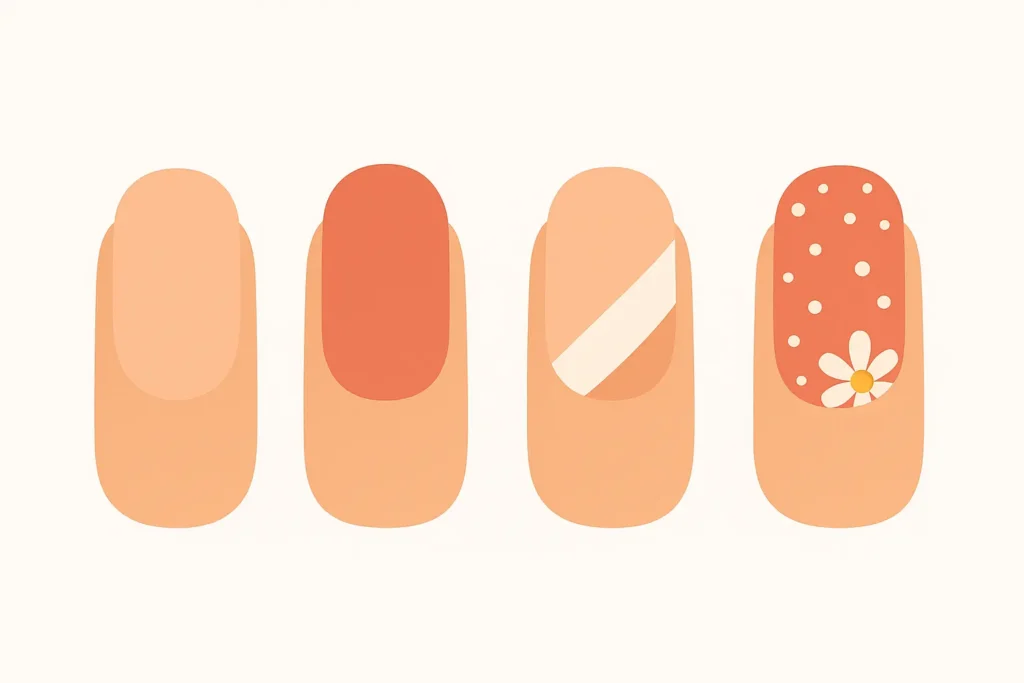 Beautiful custom nail designs