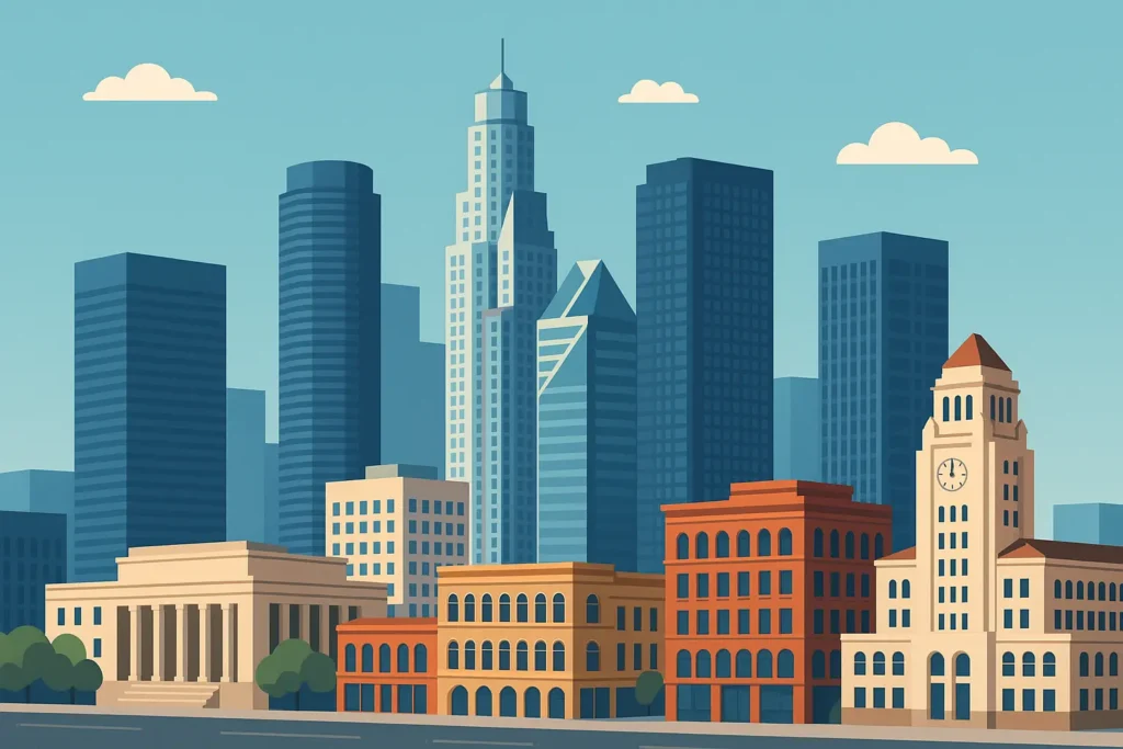 Downtown LA skyline renaissance