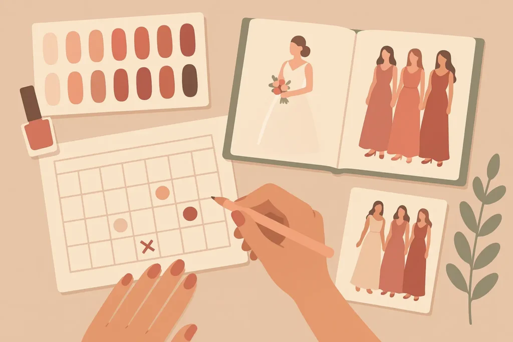 Professional wedding planning support and coordination services