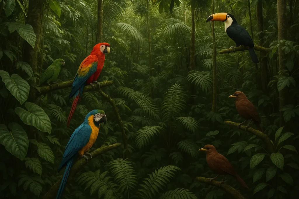 Amazon rainforest wildlife experience