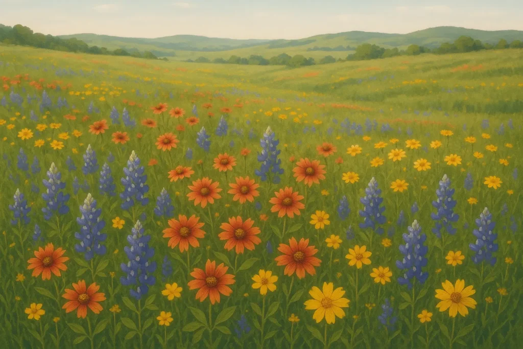 Spring festival season in Austin with perfect weather