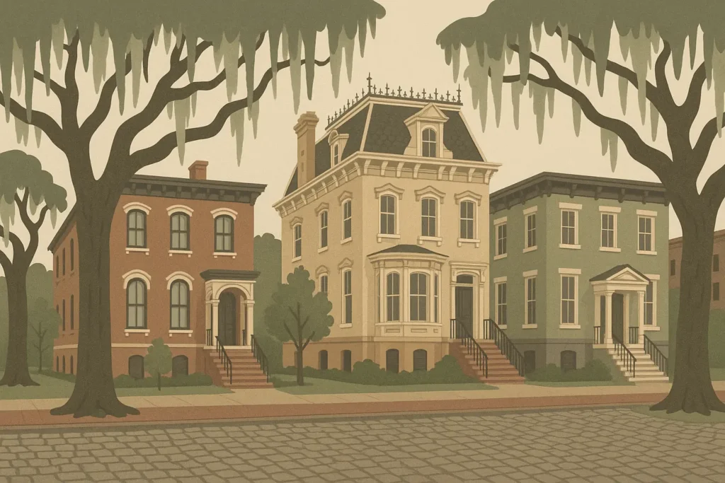 Savannah Historic District architecture