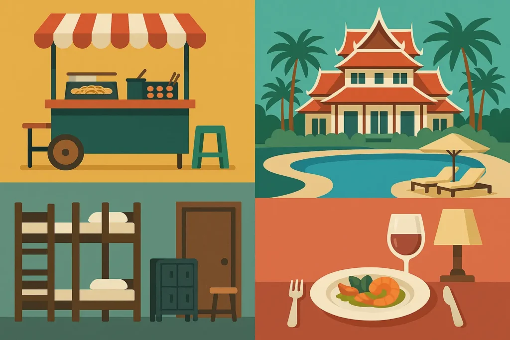 Thailand budget planning and accommodation options