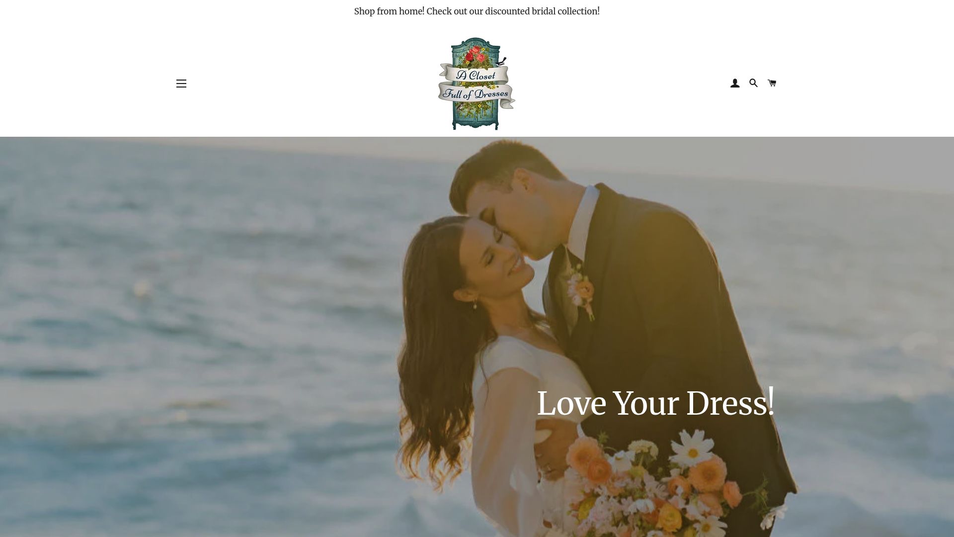 A Closet Full of Dresses modest bridal collection