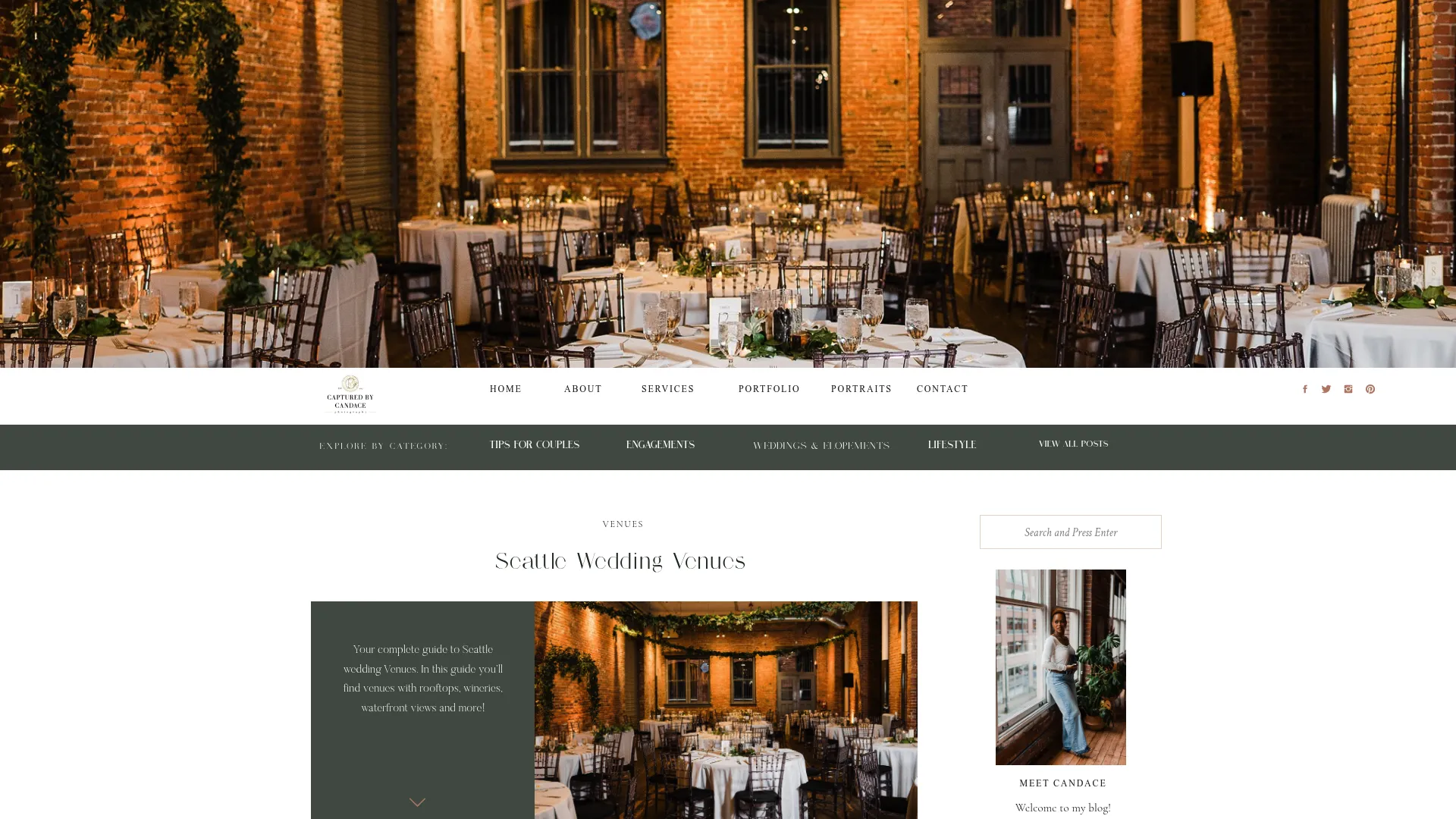 The Ruins maximalist wedding venue interior with artistic murals