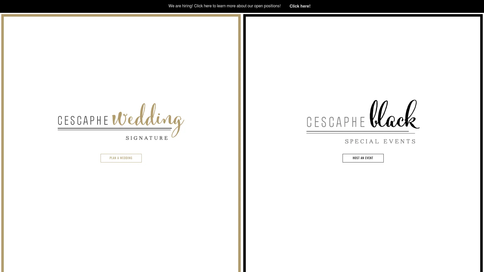 Cescaphe Event Group website