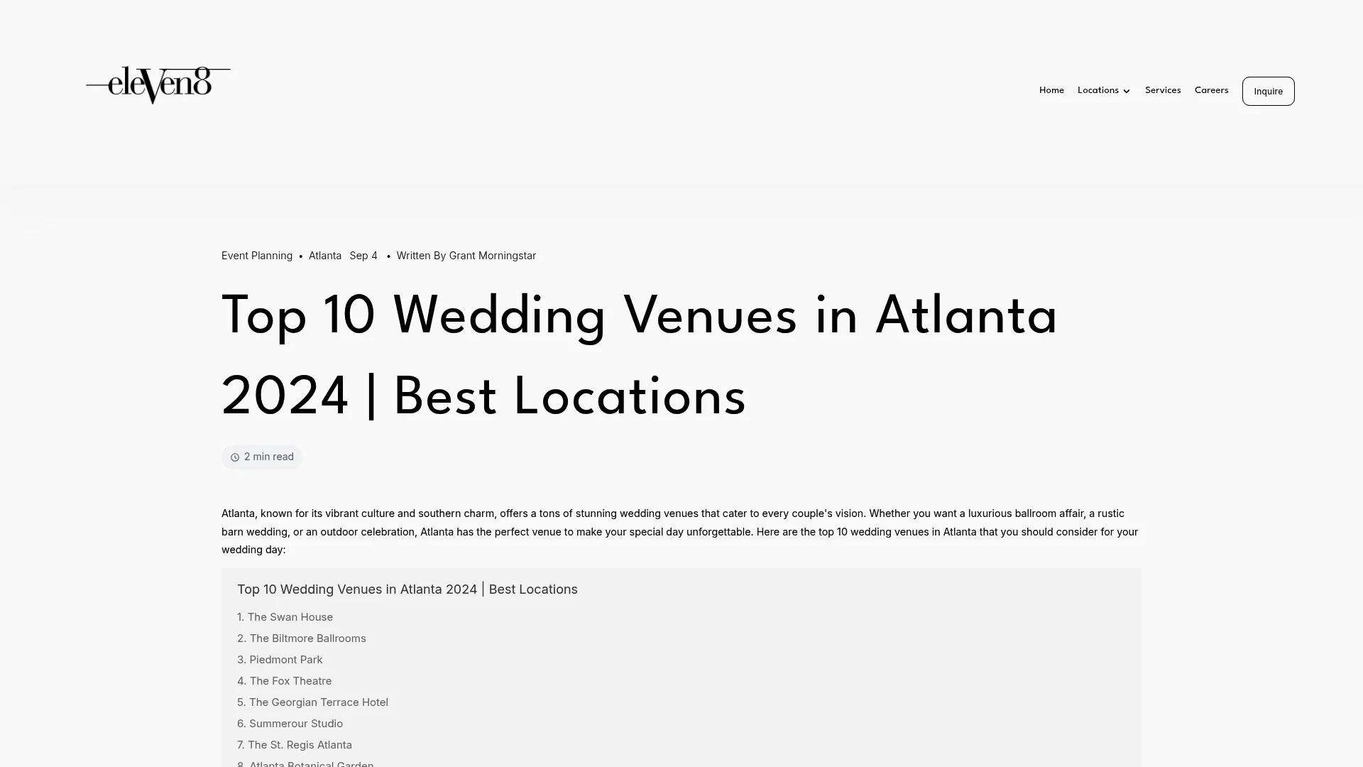 Georgian Terrace Hotel Grand Ballroom