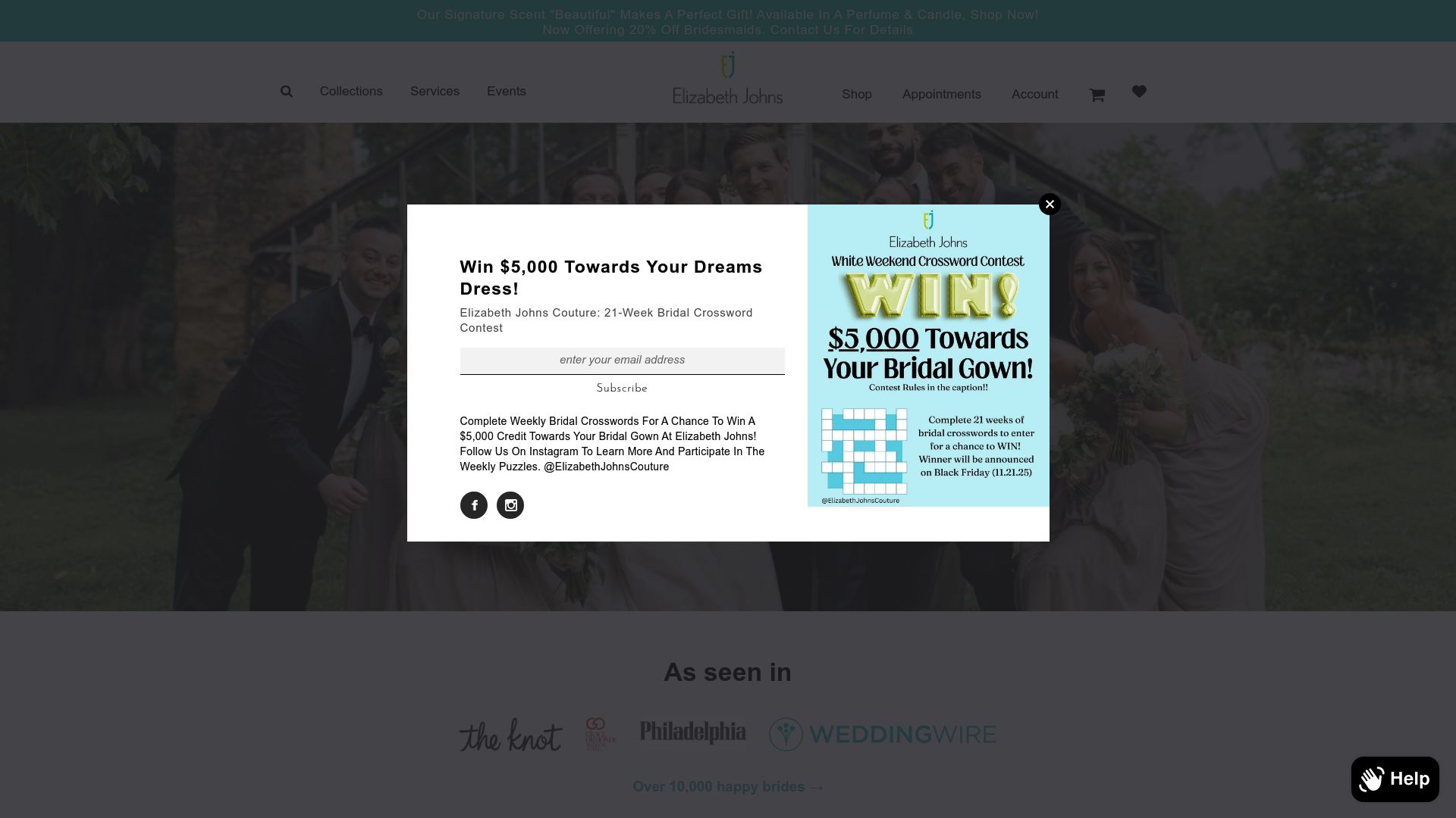 Elizabeth Johns boutique interior