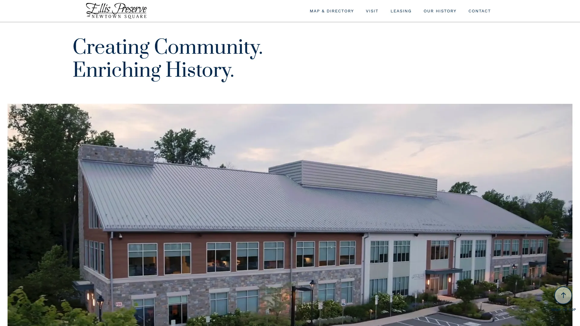 The Ballroom at Ellis Preserve website