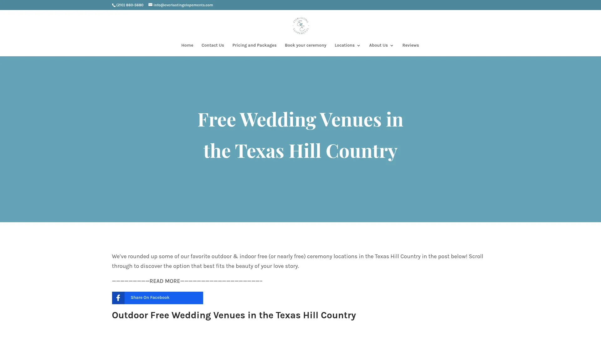 Chapel Dulcinea Hill Country views