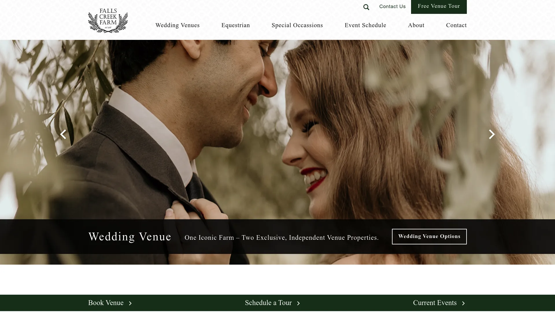 Falls Creek Farm rustic Connecticut wedding venue