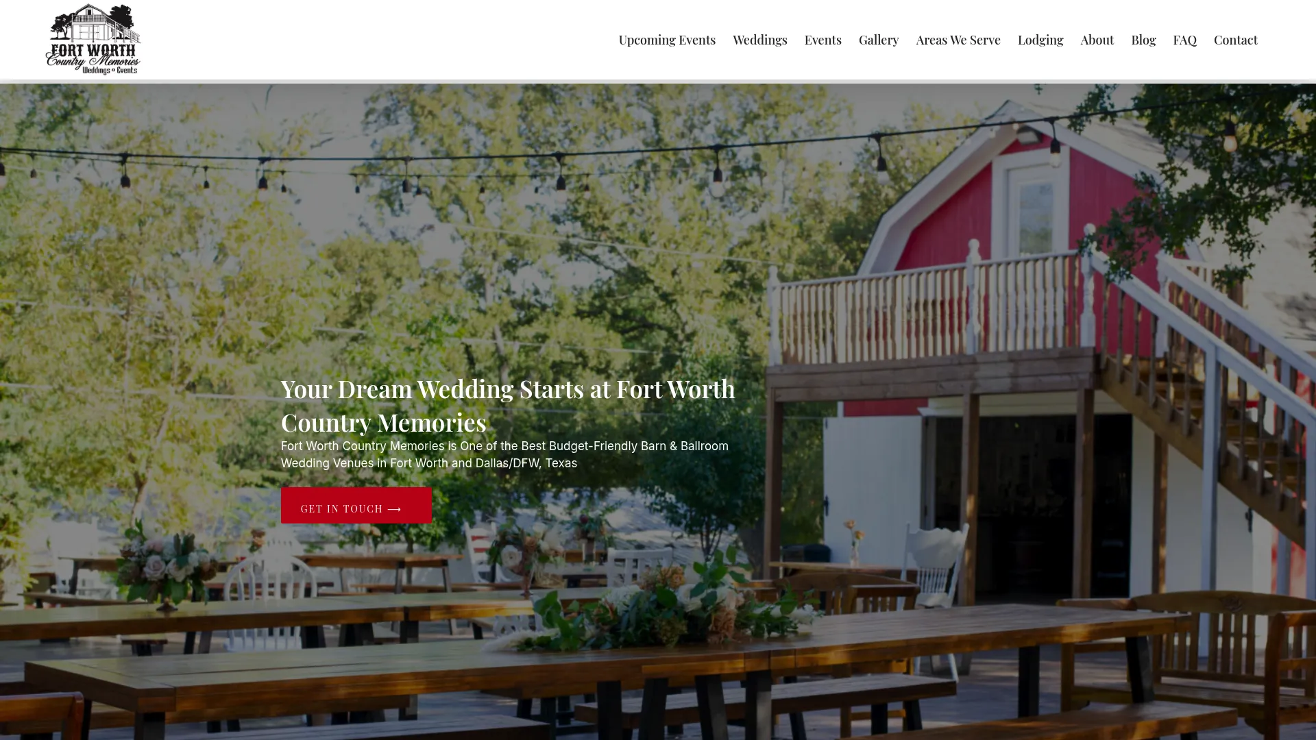 Fort Worth Country Memories venue exterior