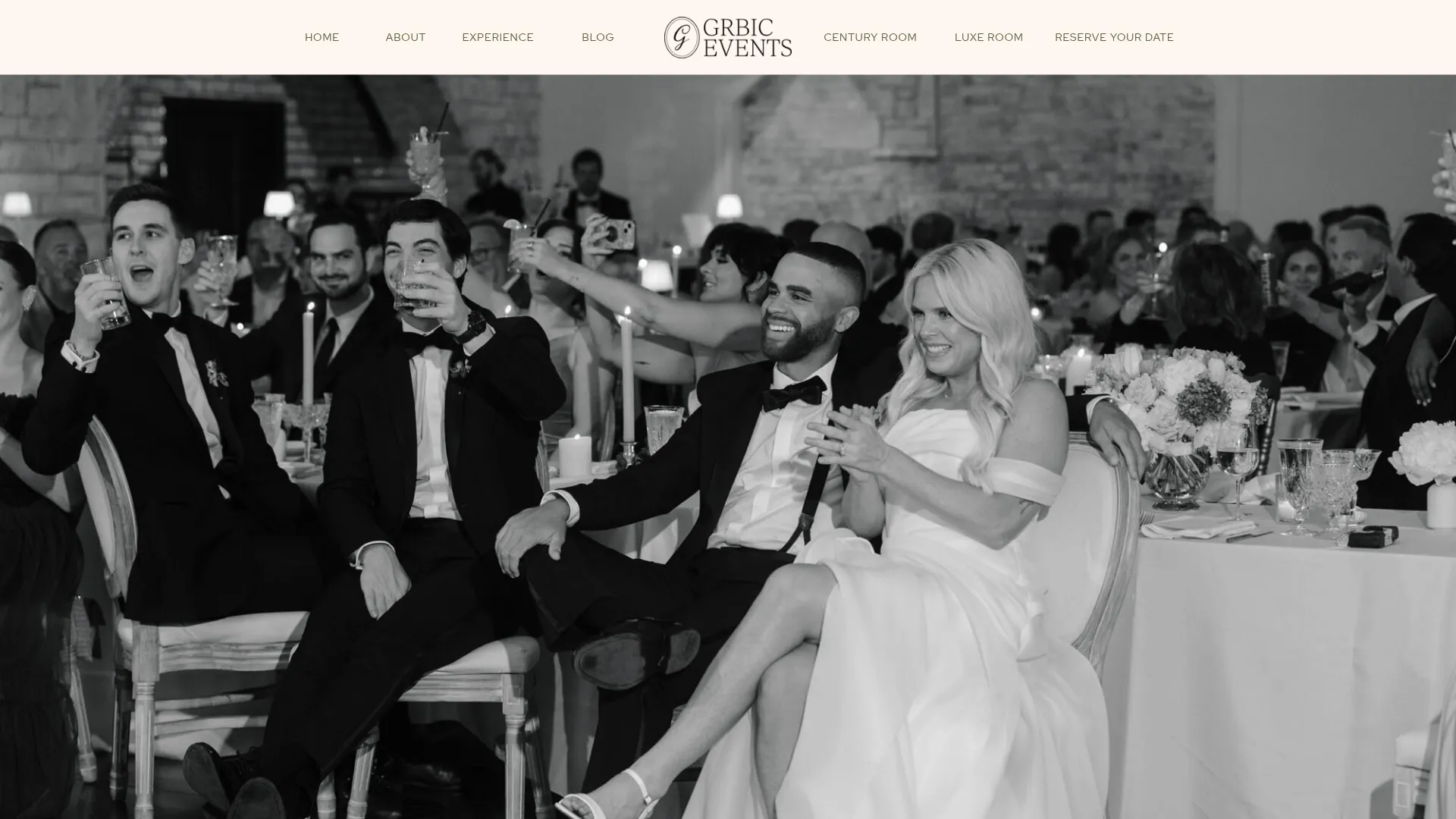 Grbic Events elegant dining room setup