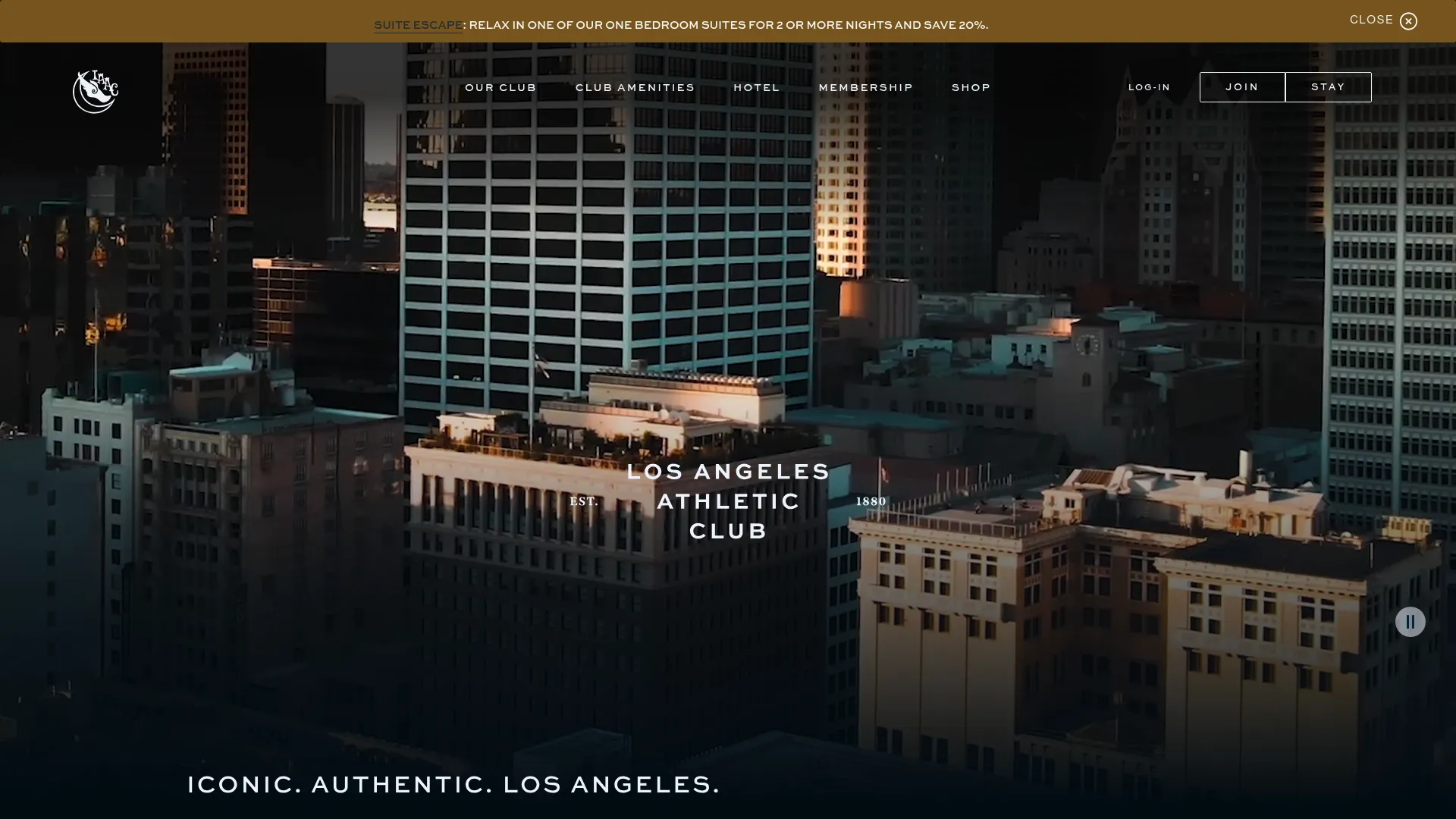 Los Angeles Athletic Club historic downtown wedding venue