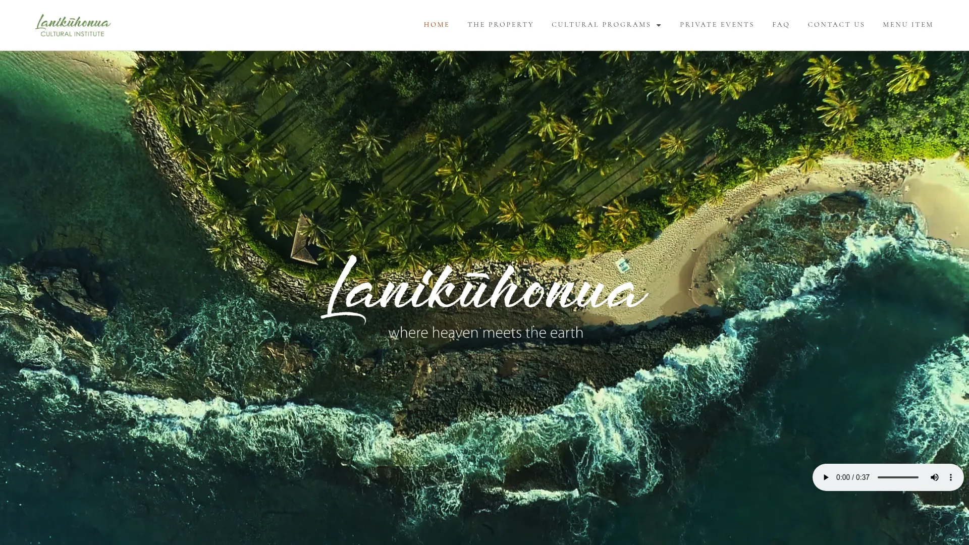 Lanikuhonua Cultural Institute sacred Hawaiian wedding venue