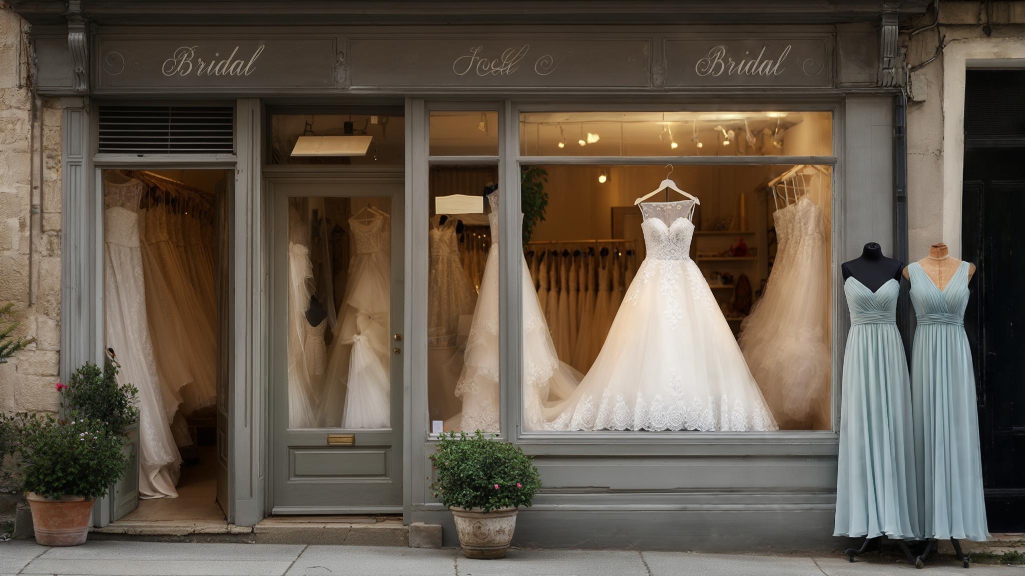 local bridal shops