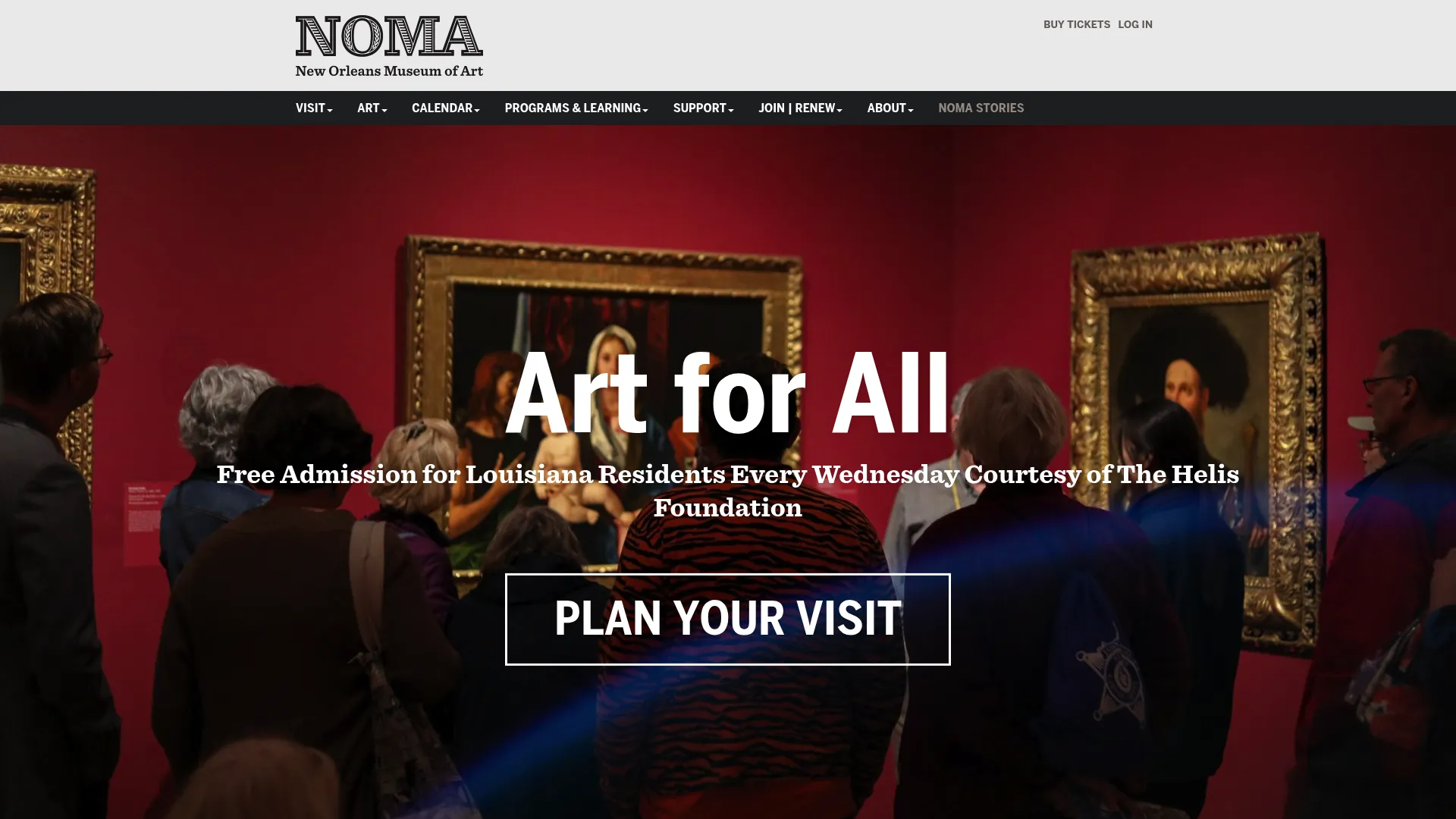 New Orleans Museum of Art wedding venue with gallery spaces