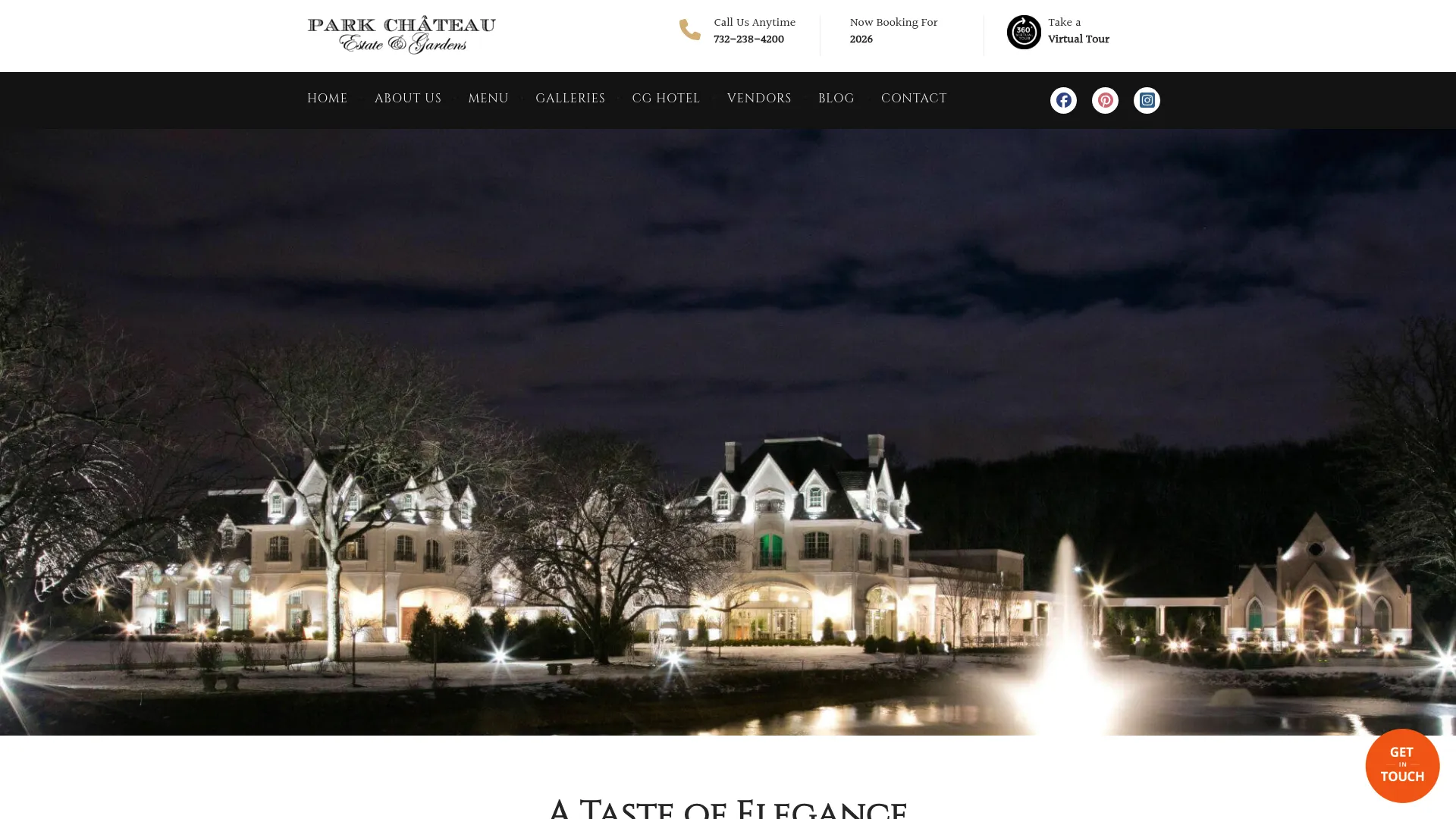 Park Chateau Estate and Gardens website