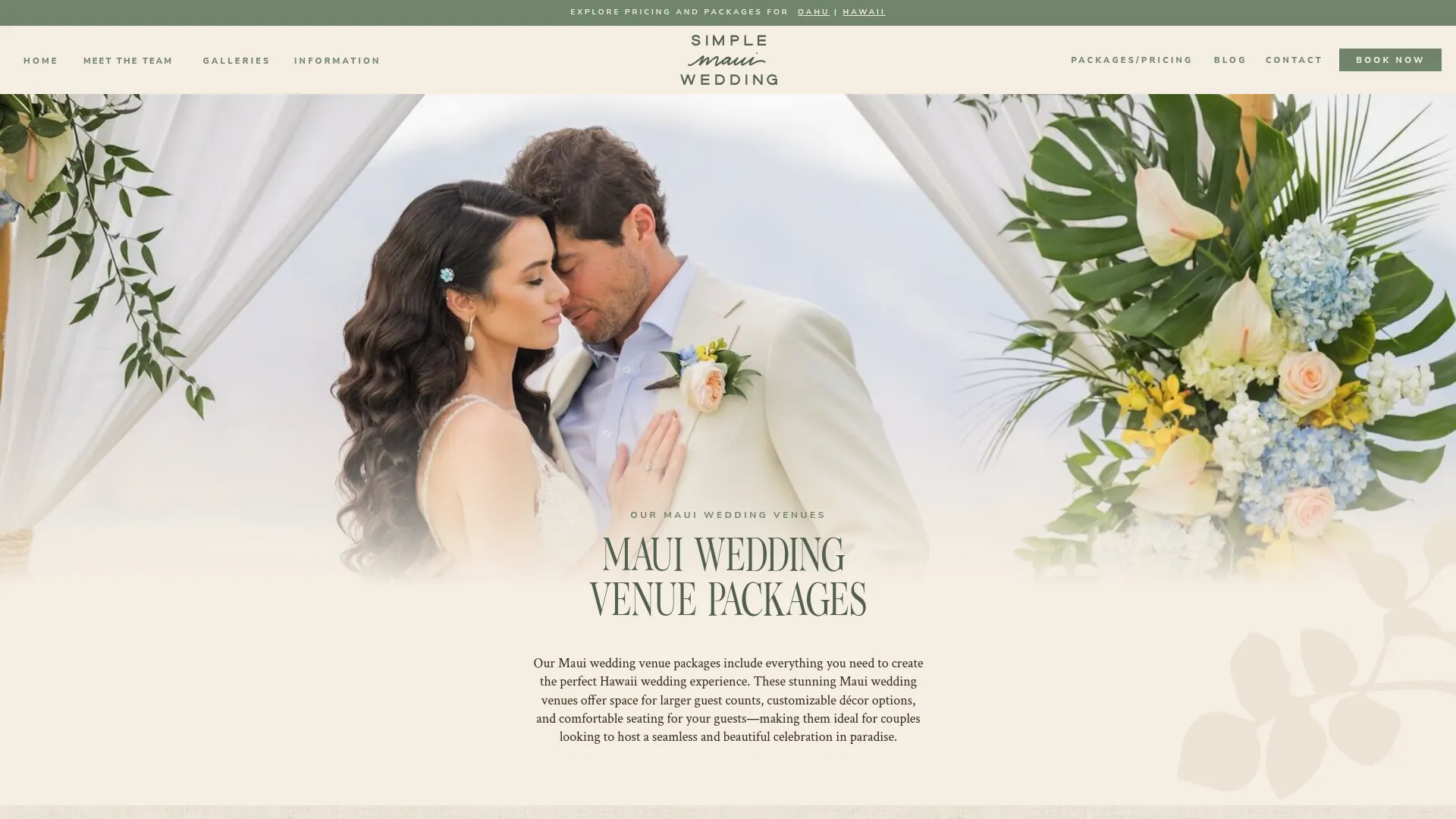 Olowalu Plantation House oceanfront ceremony venue