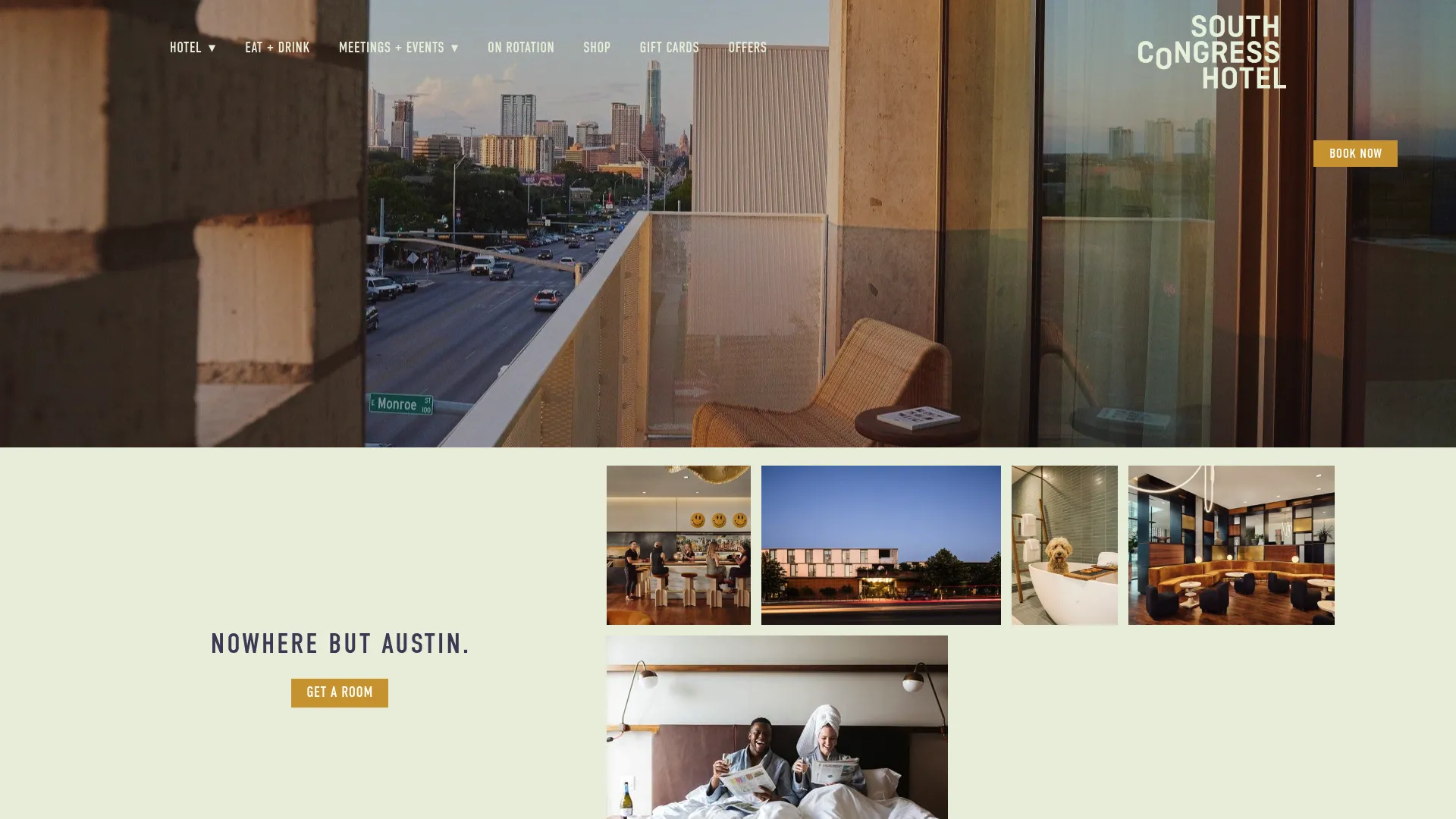 South Congress Hotel boutique wedding venue