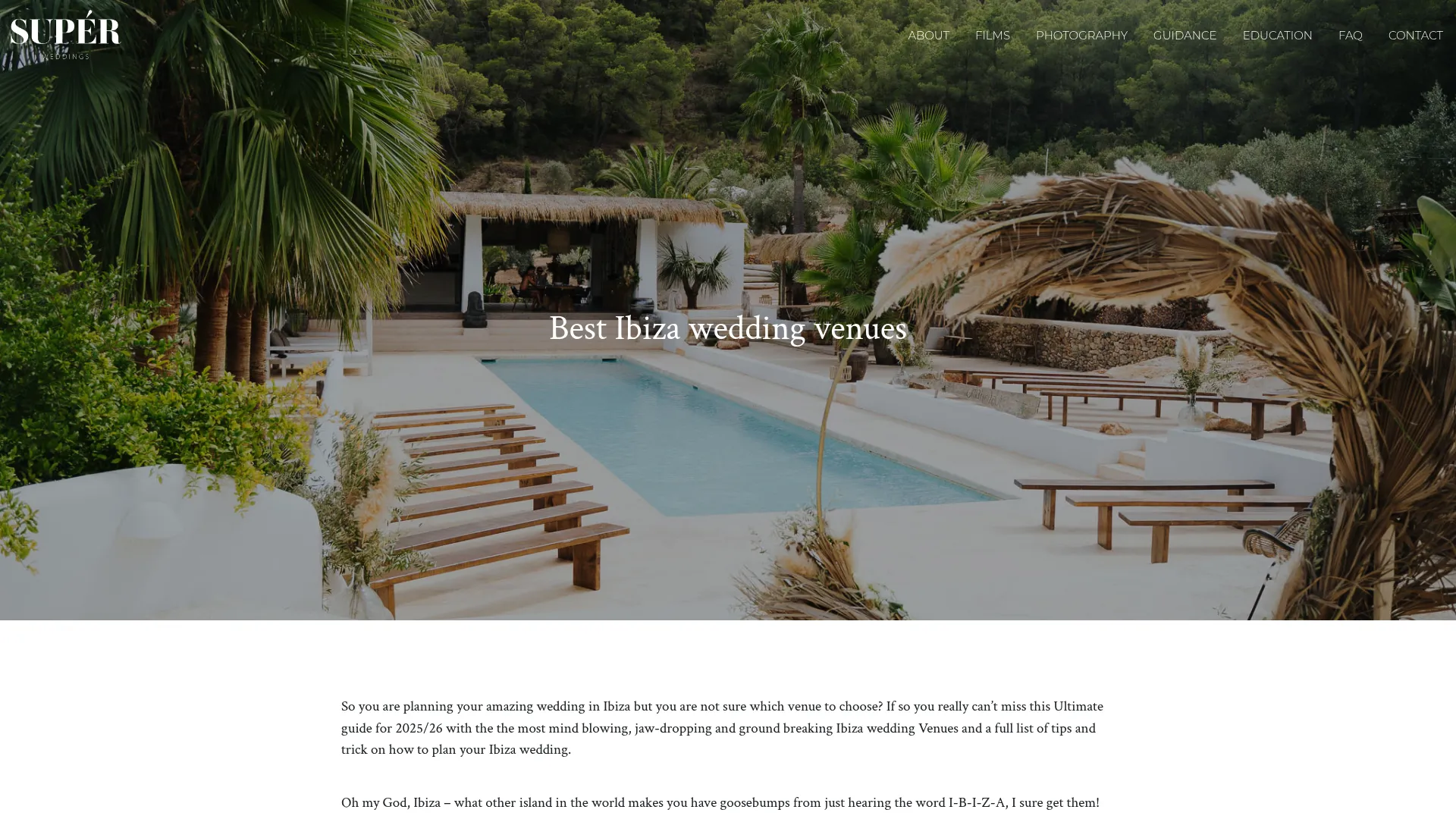 Las Cicadas historic Spanish farmhouse wedding venue