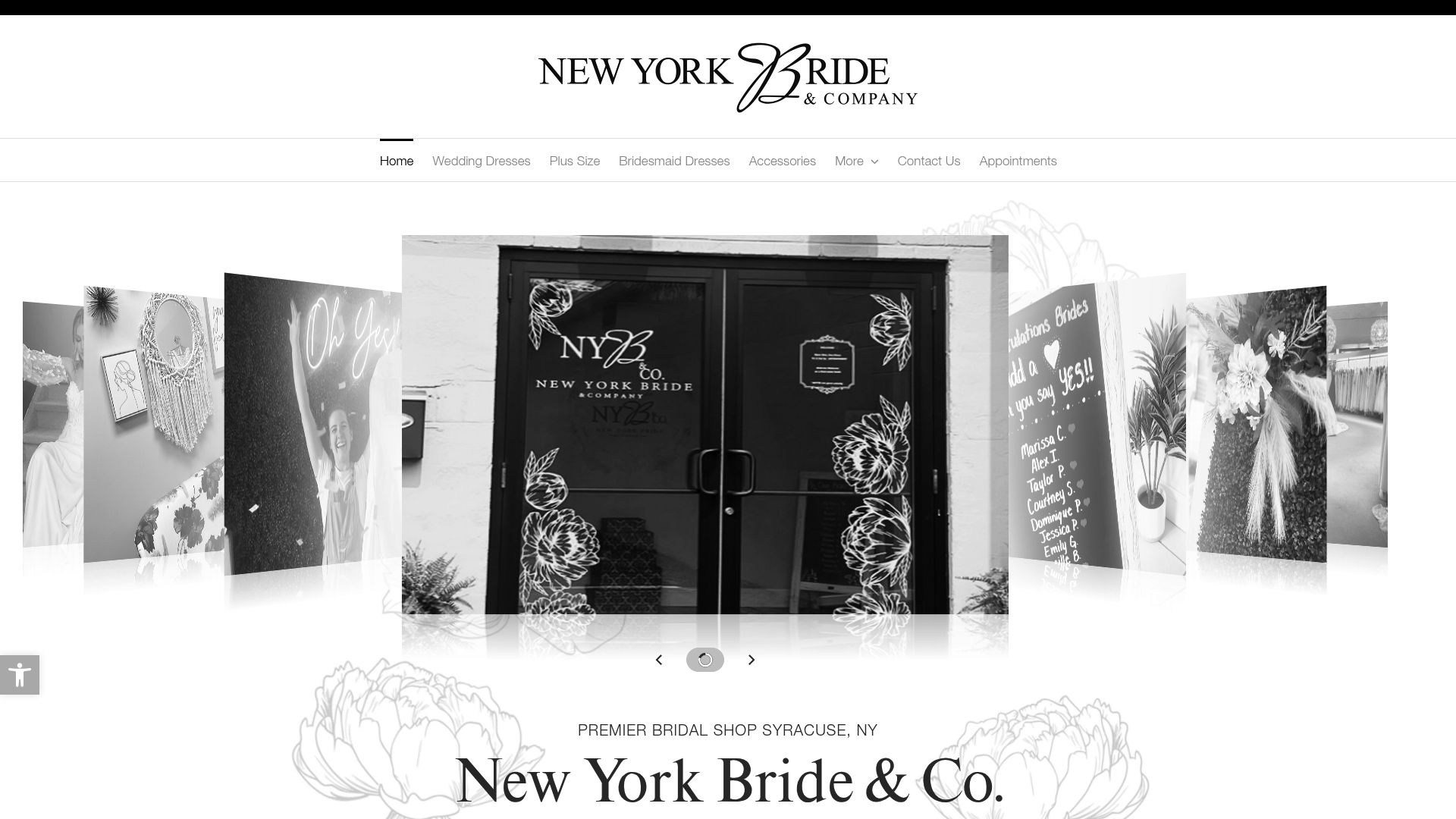 New York Bride & Co storefront