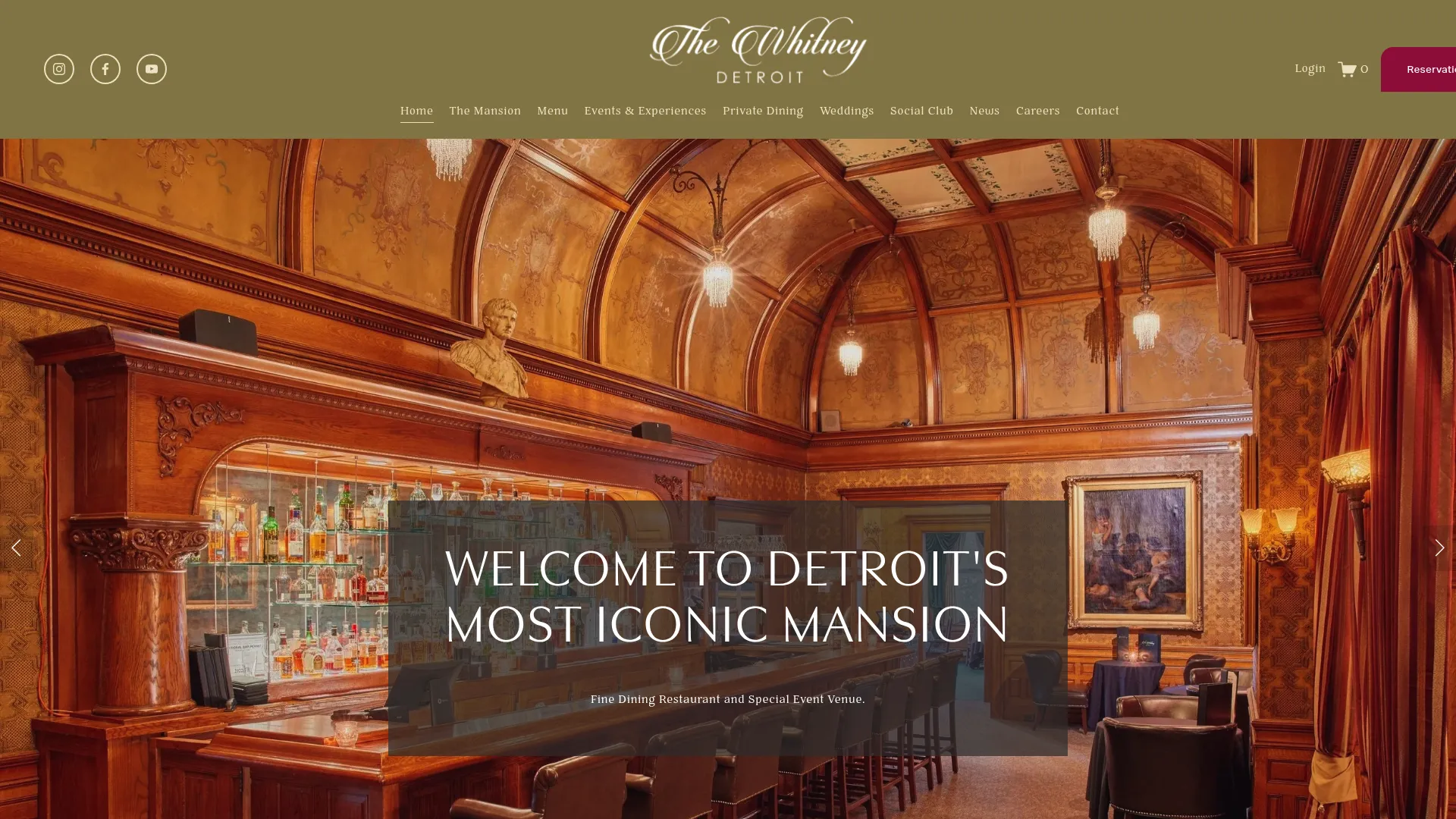 The Whitney Gilded Age mansion wedding venue