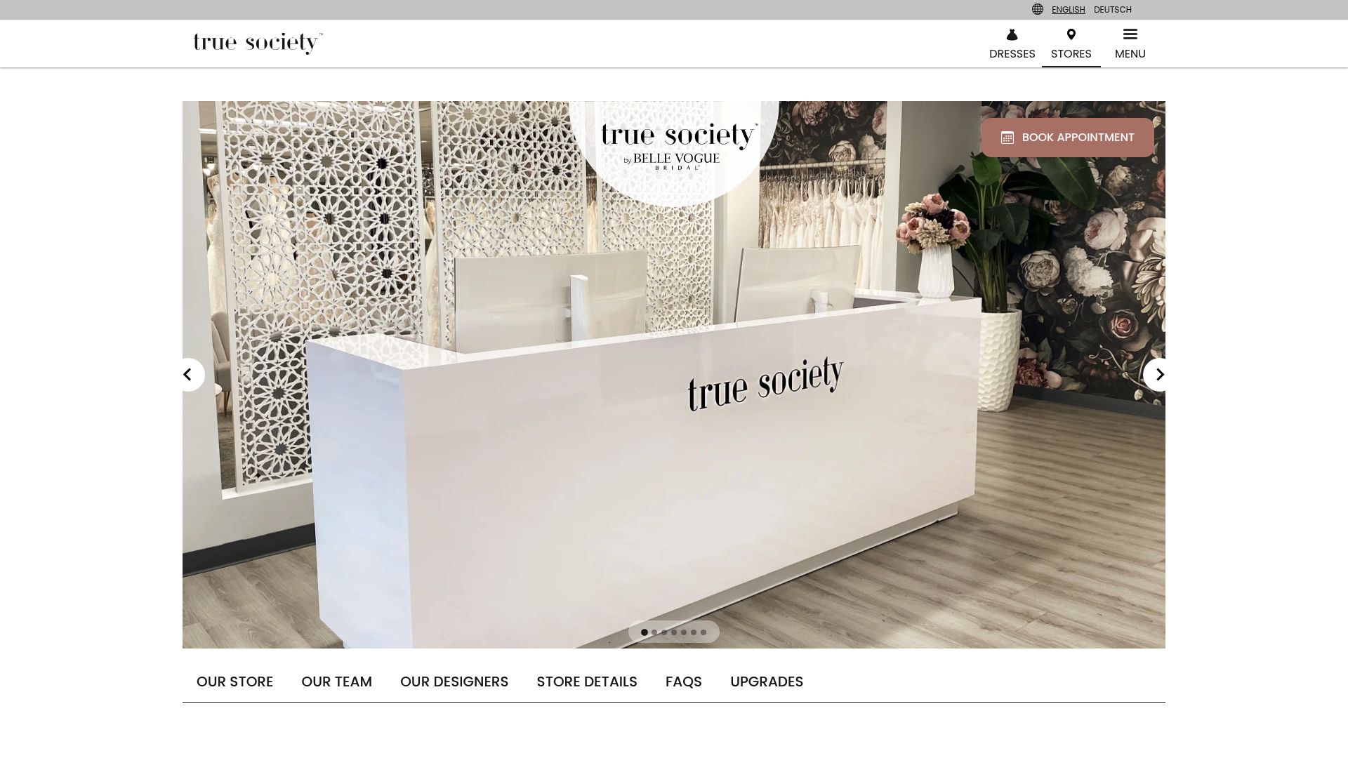 True Society Belle Vogue Bridal Lenexa location