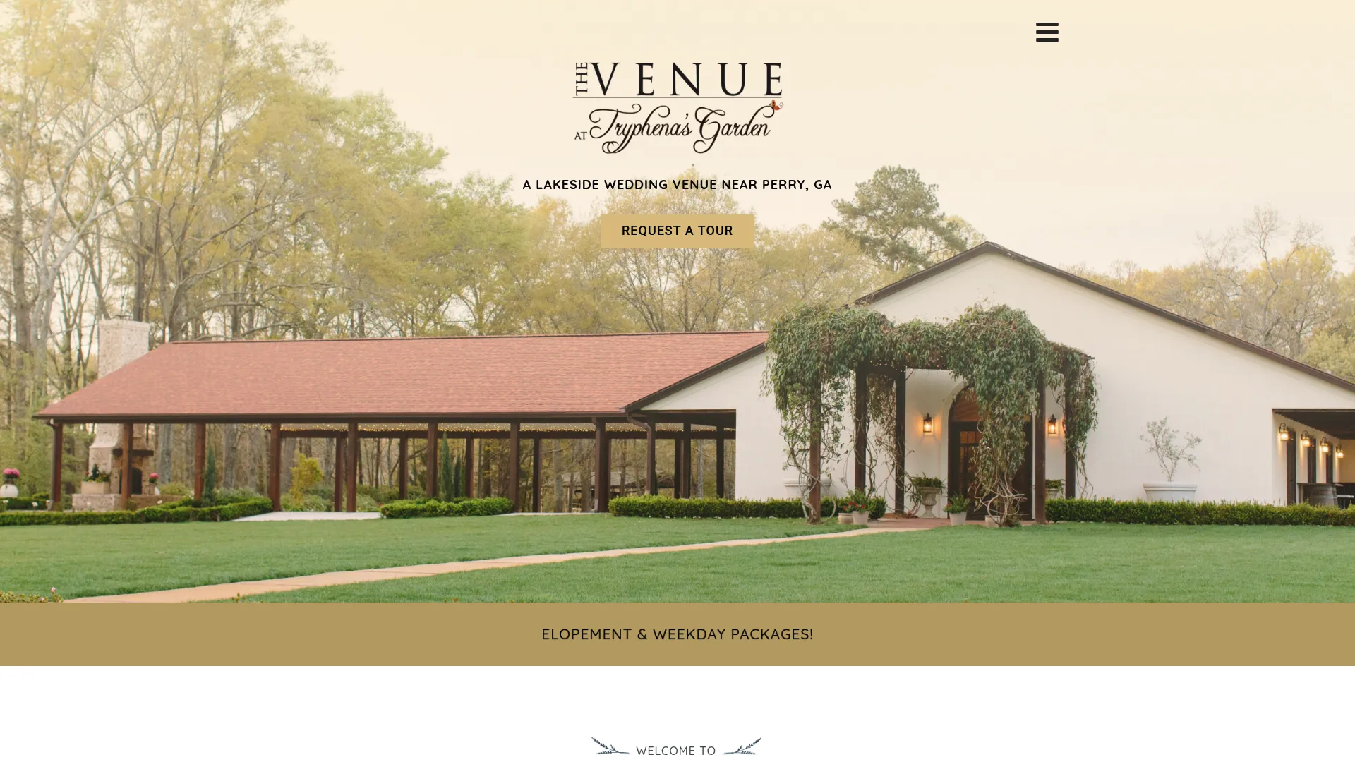 Tryphena's Garden lakeside ceremony with Italian architecture