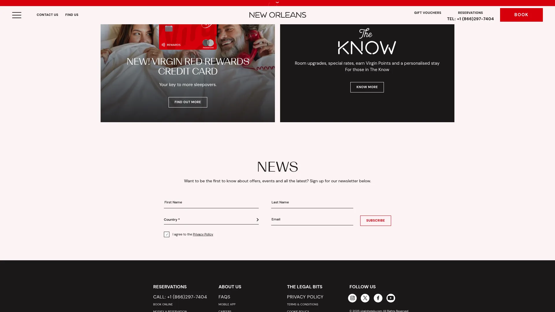 Virgin Hotels New Orleans contemporary luxury wedding venue