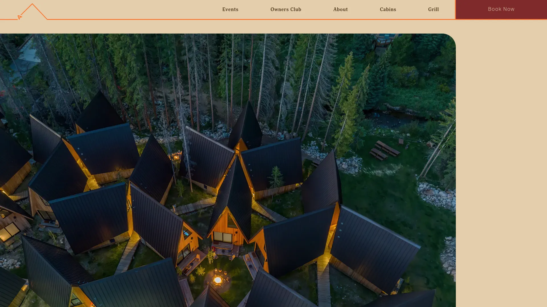 A-Frame Club unique cabin wedding venue Winter Park Colorado