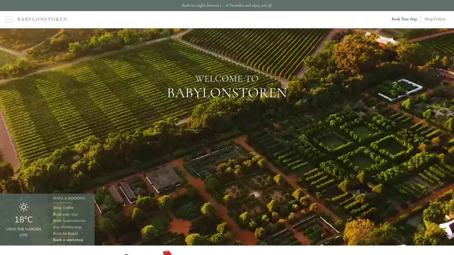 Babylonstoren historic farm wedding venue with diverse gardens