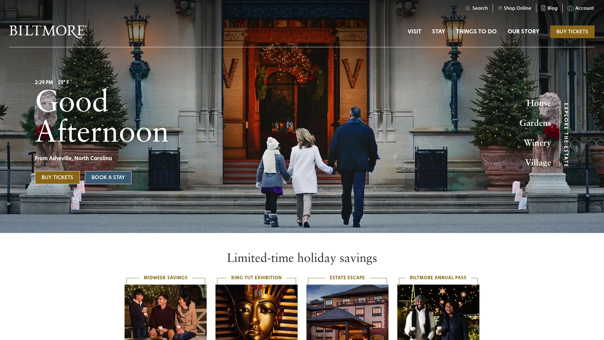 Biltmore Estate luxury wedding venue