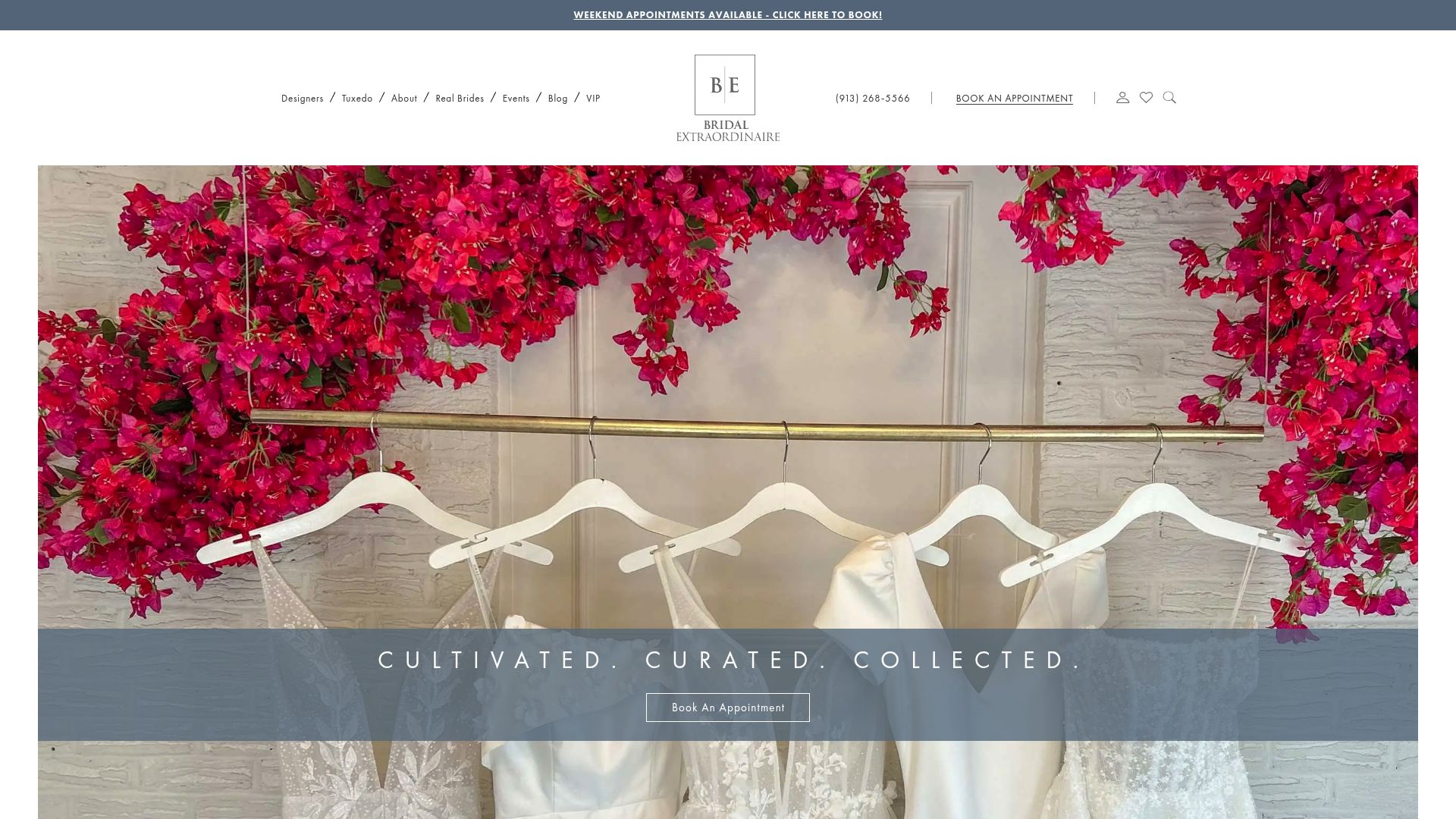 Bridal Extraordinaire boutique interior