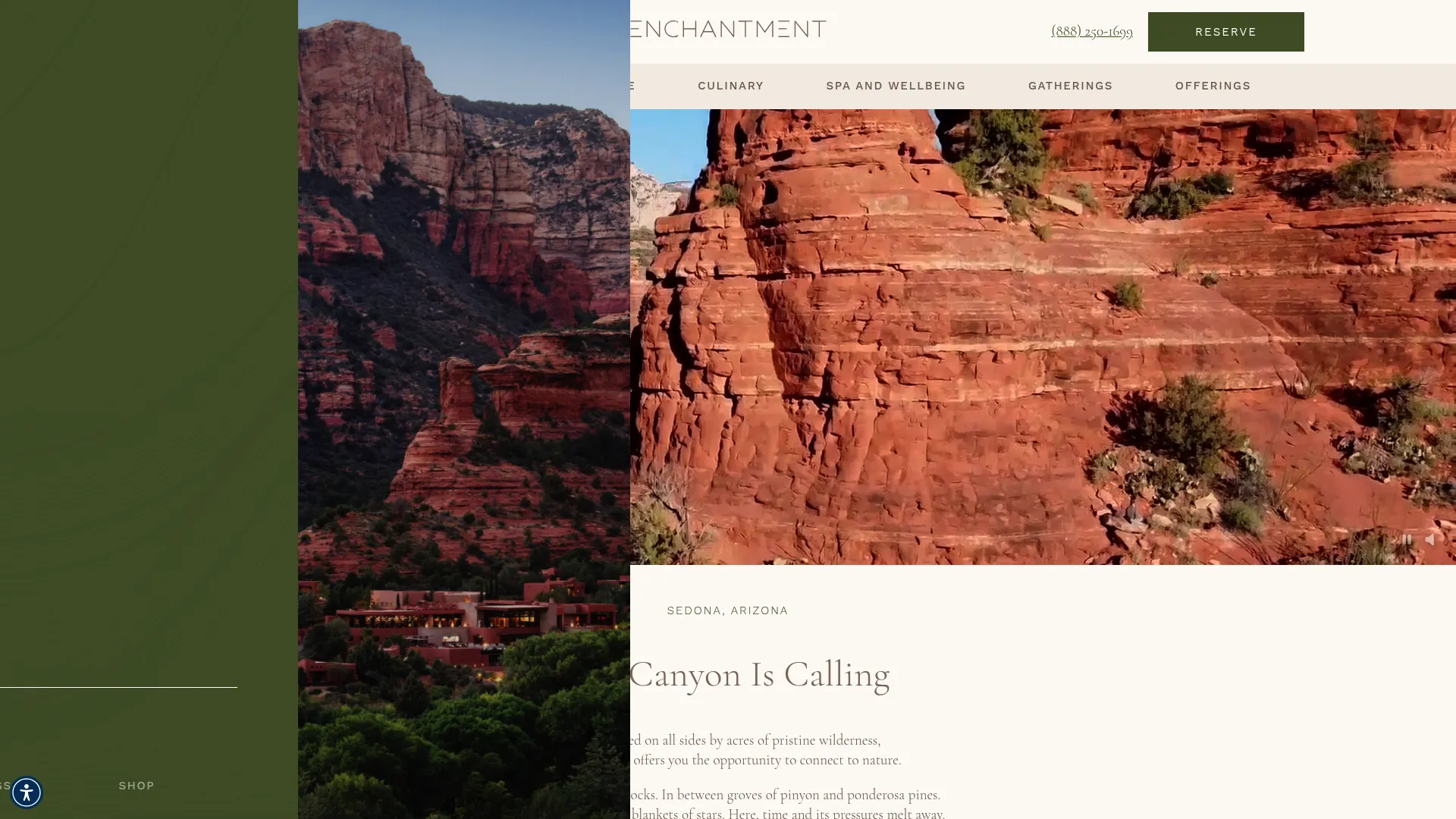 Enchantment Resort Sedona red rock wedding venue