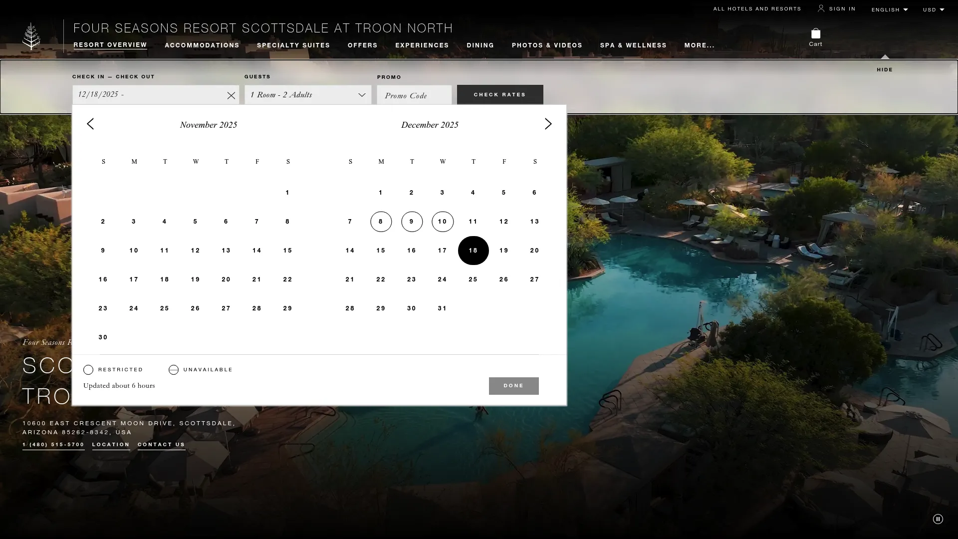 Four Seasons Resort Scottsdale luxury desert wedding venue