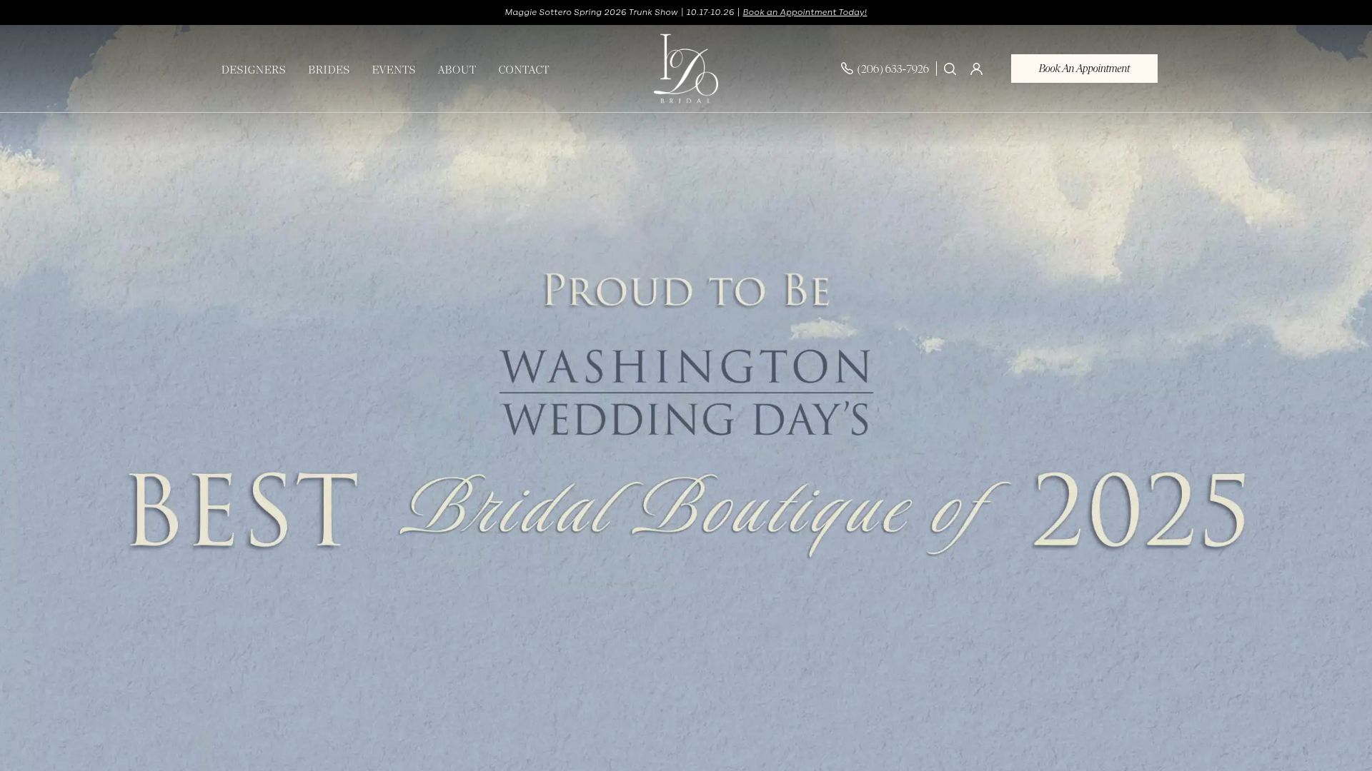 I Do Bridal large showroom