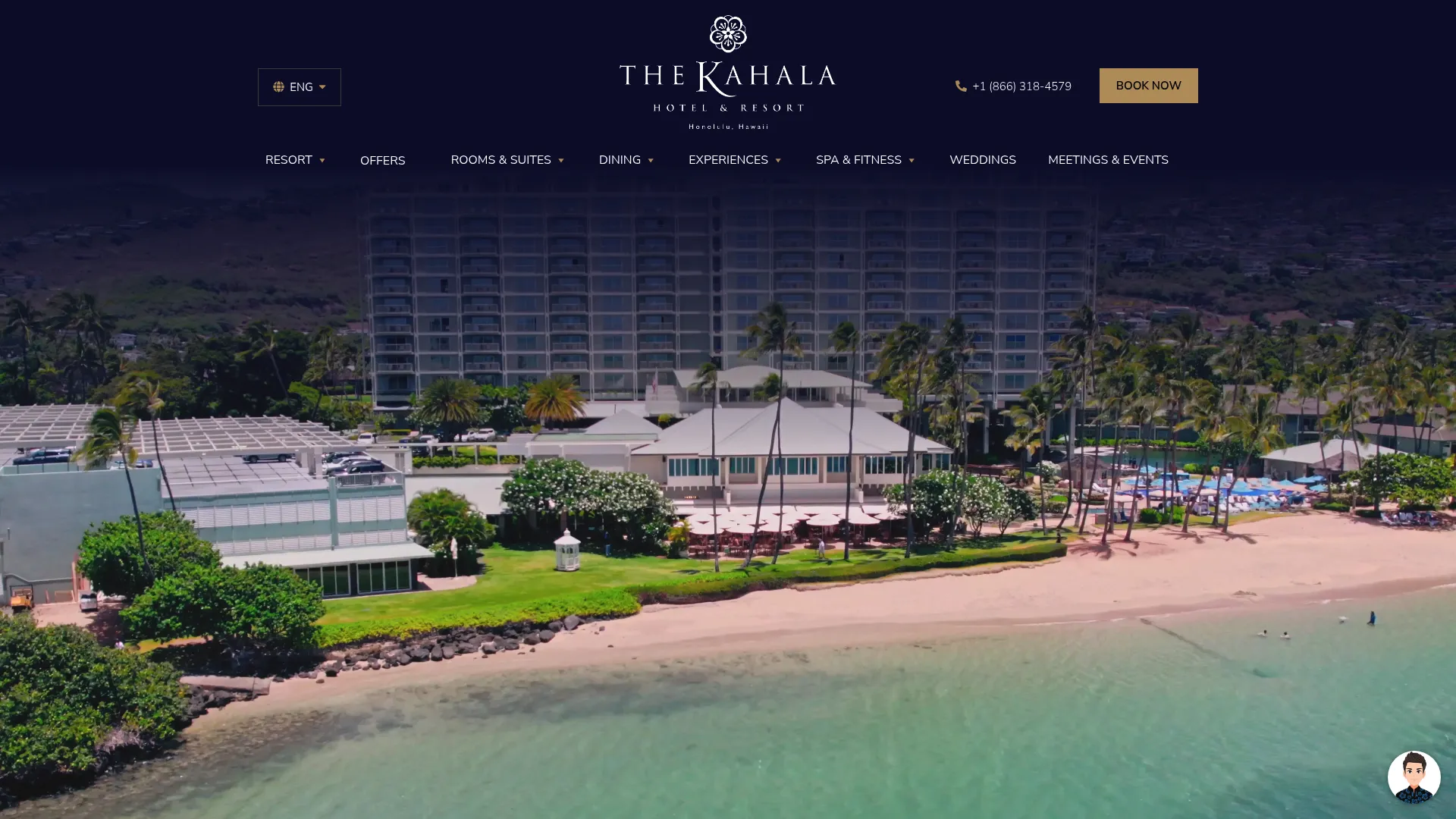 The Kahala Hotel Resort presidential luxury wedding venue