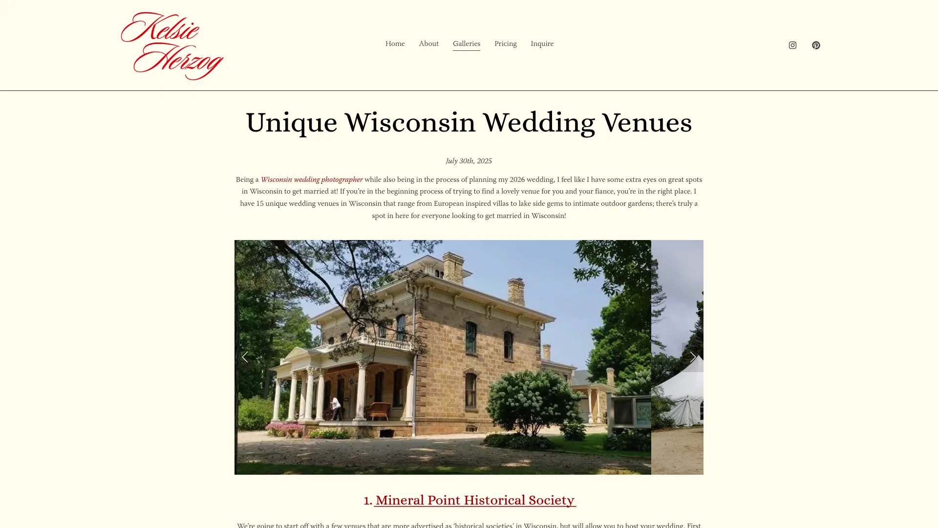 Stout's Island Resort lakefront wedding venue