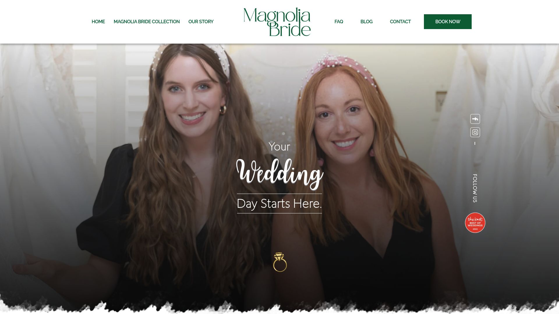 Magnolia Bride Charleston bridal shop storefront