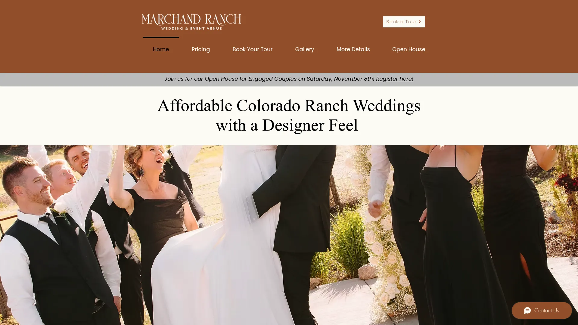 Marchand Ranch wedding venue in Colorado