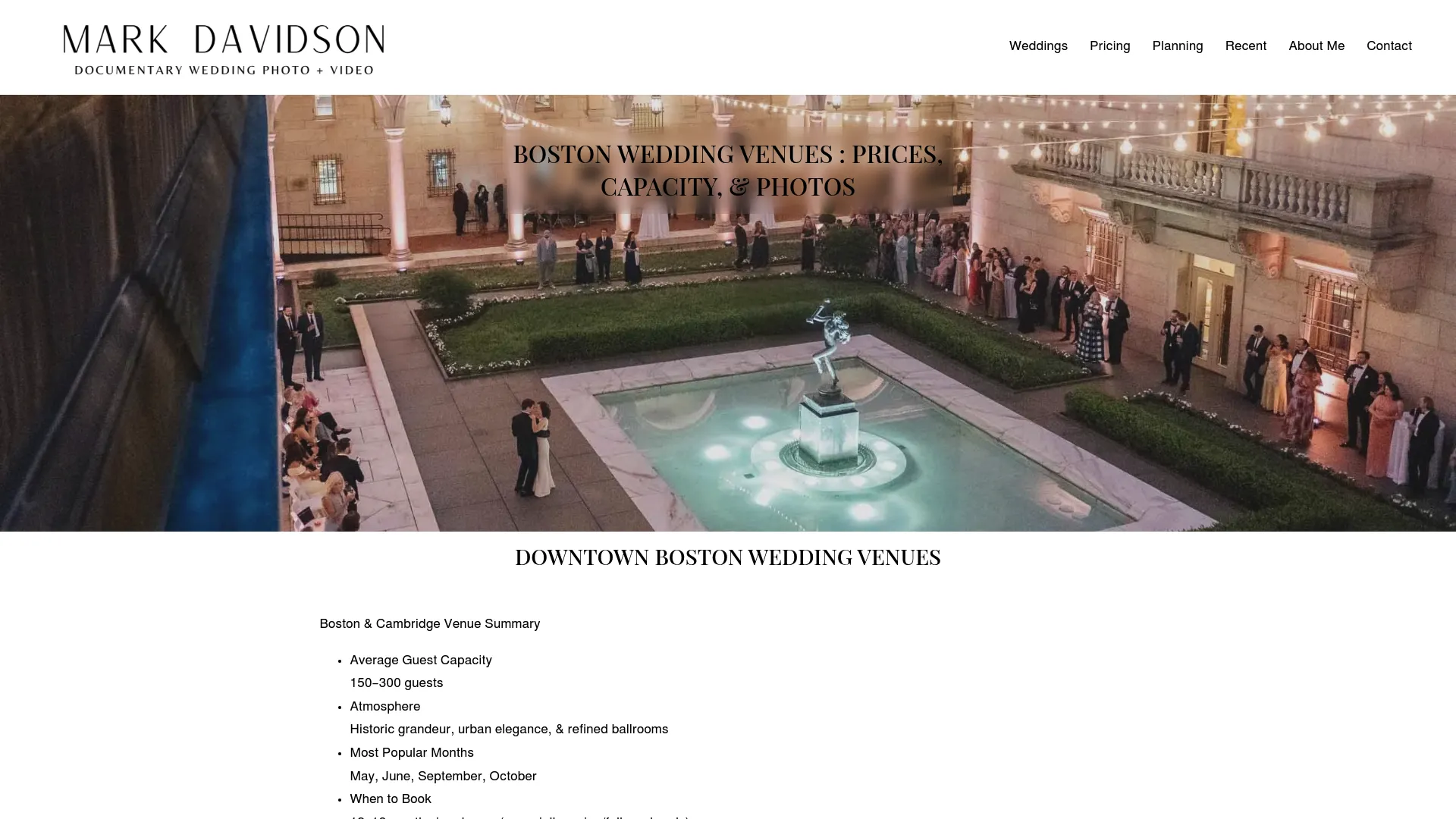 Boston Public Library wedding venue interior