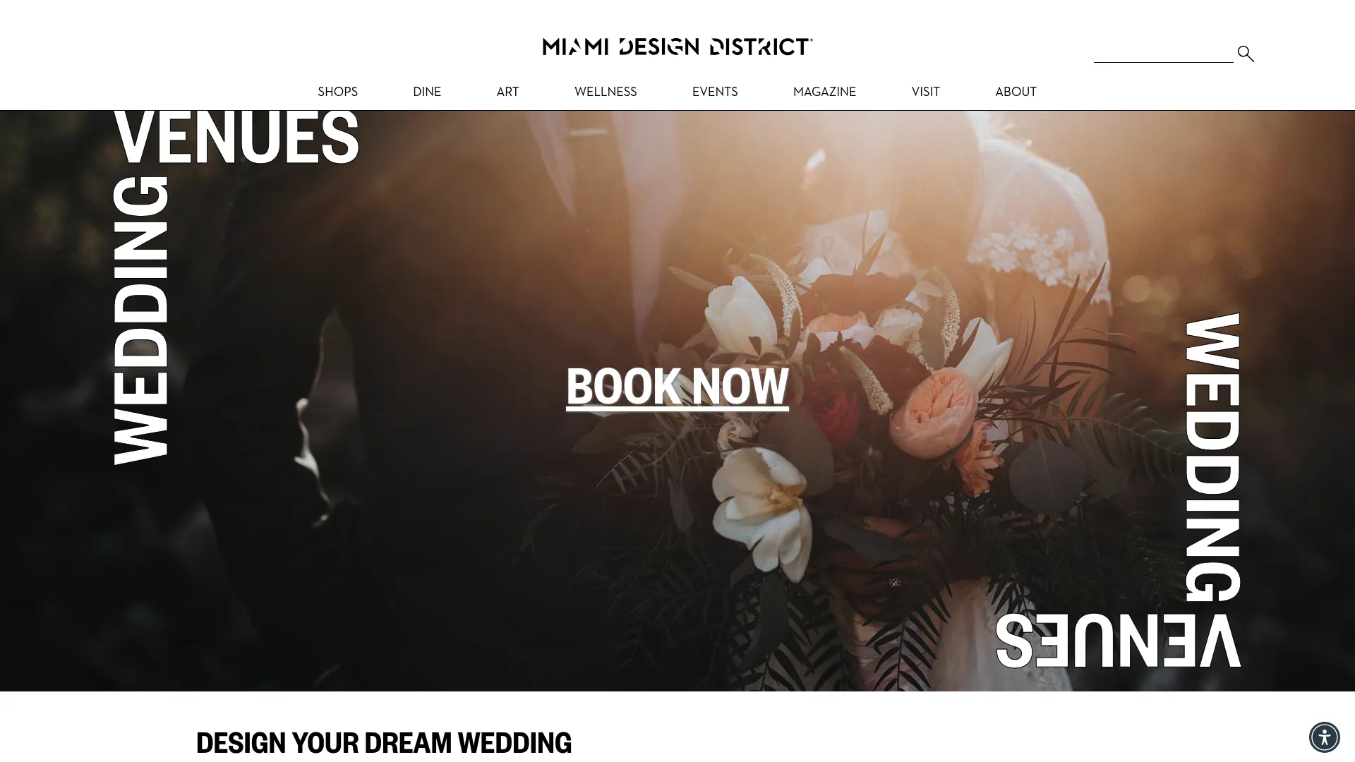 Miami Design District contemporary wedding venues
