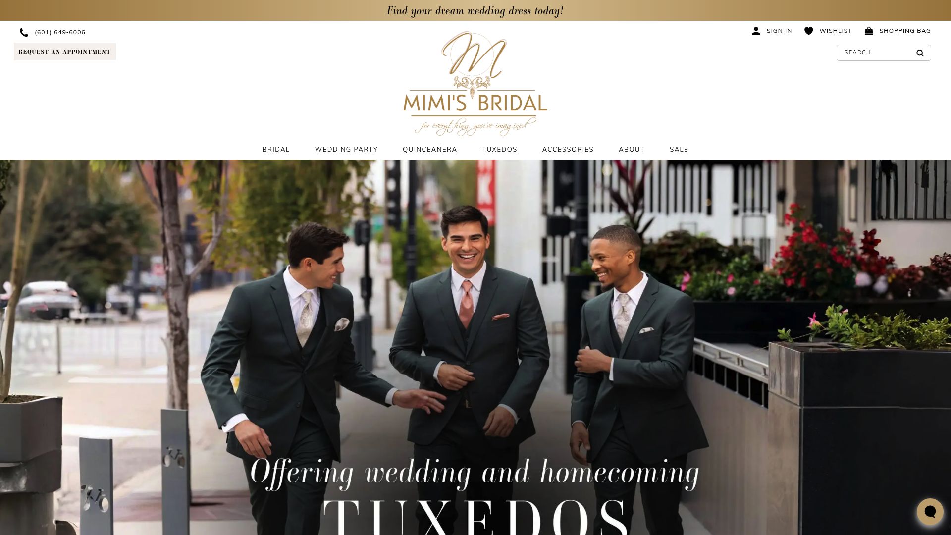 Mimi's Bridal family-owned atmosphere