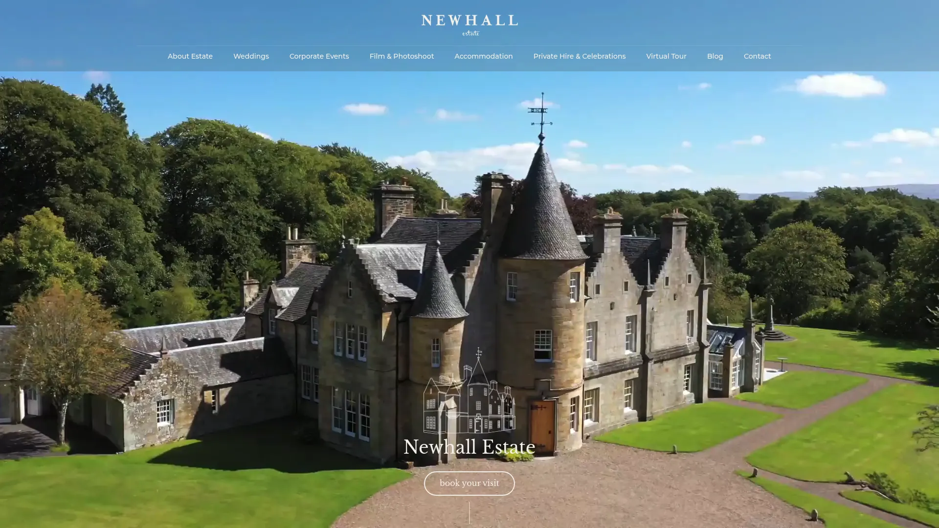 Newhall Estate Highland Games wedding venue