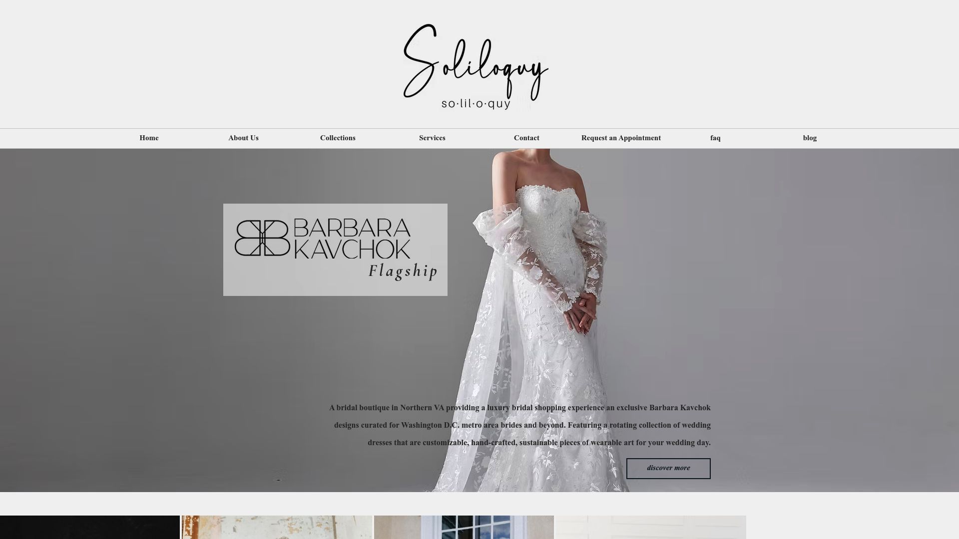 Soliloquy Bridal exclusive designs