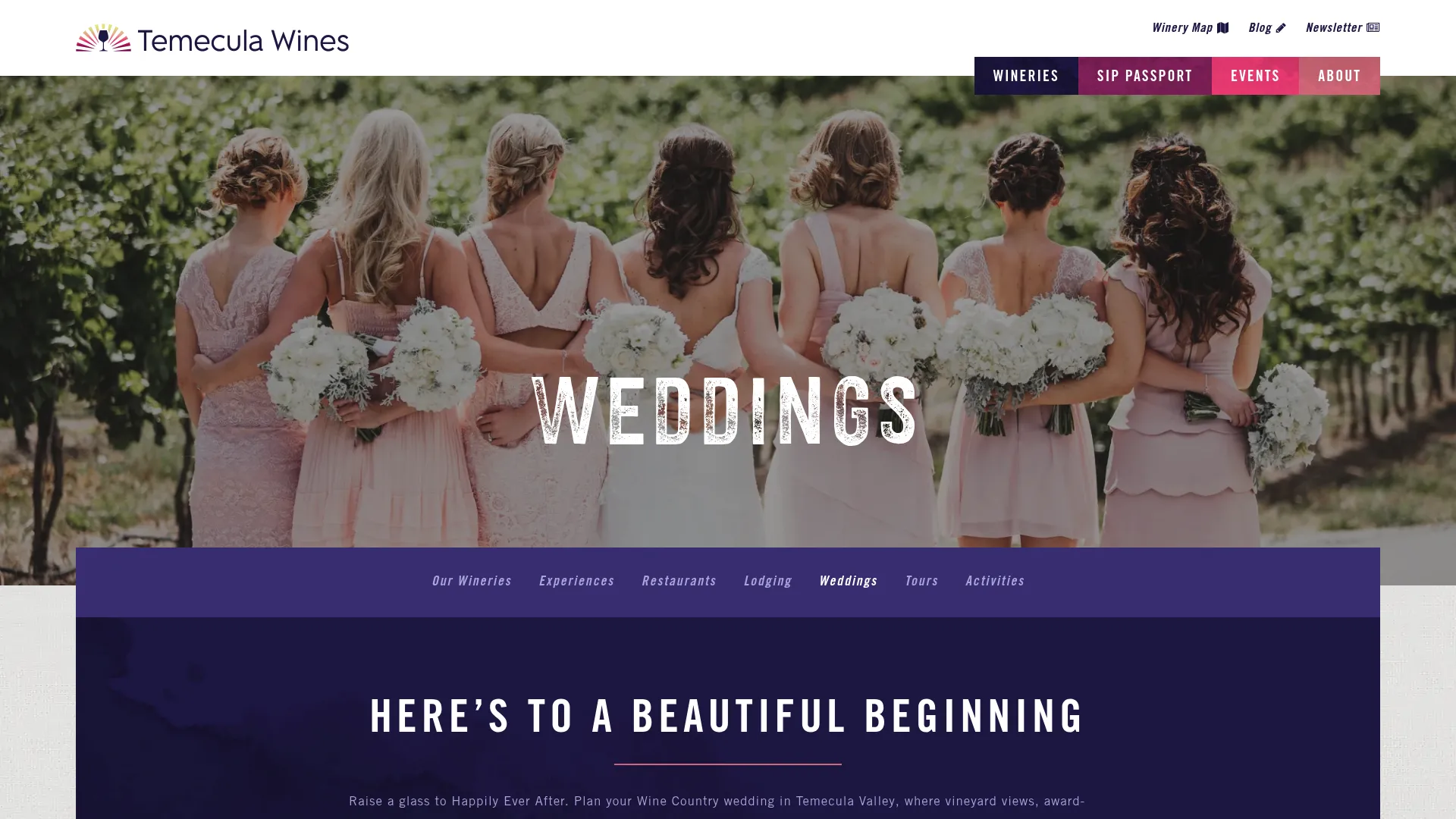 Leoness Cellars vineyard wedding venue