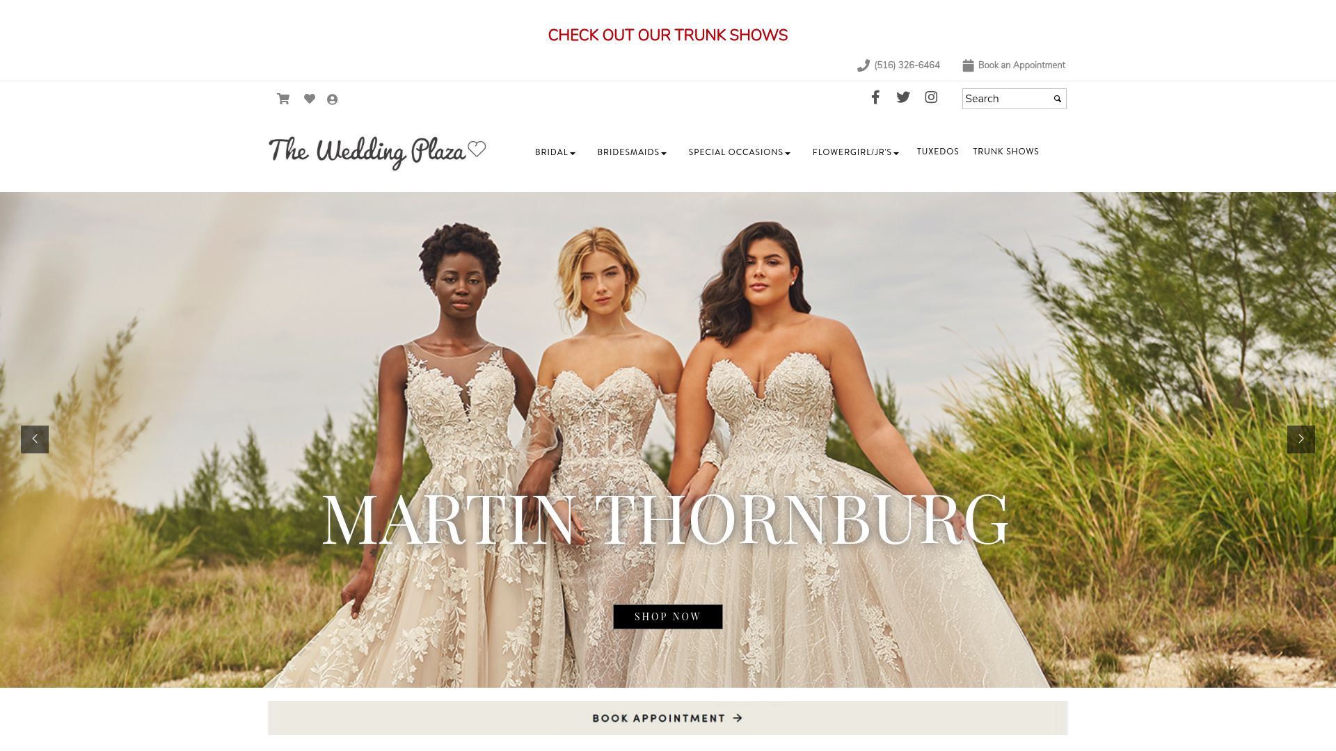 The Wedding Plaza bridal shop