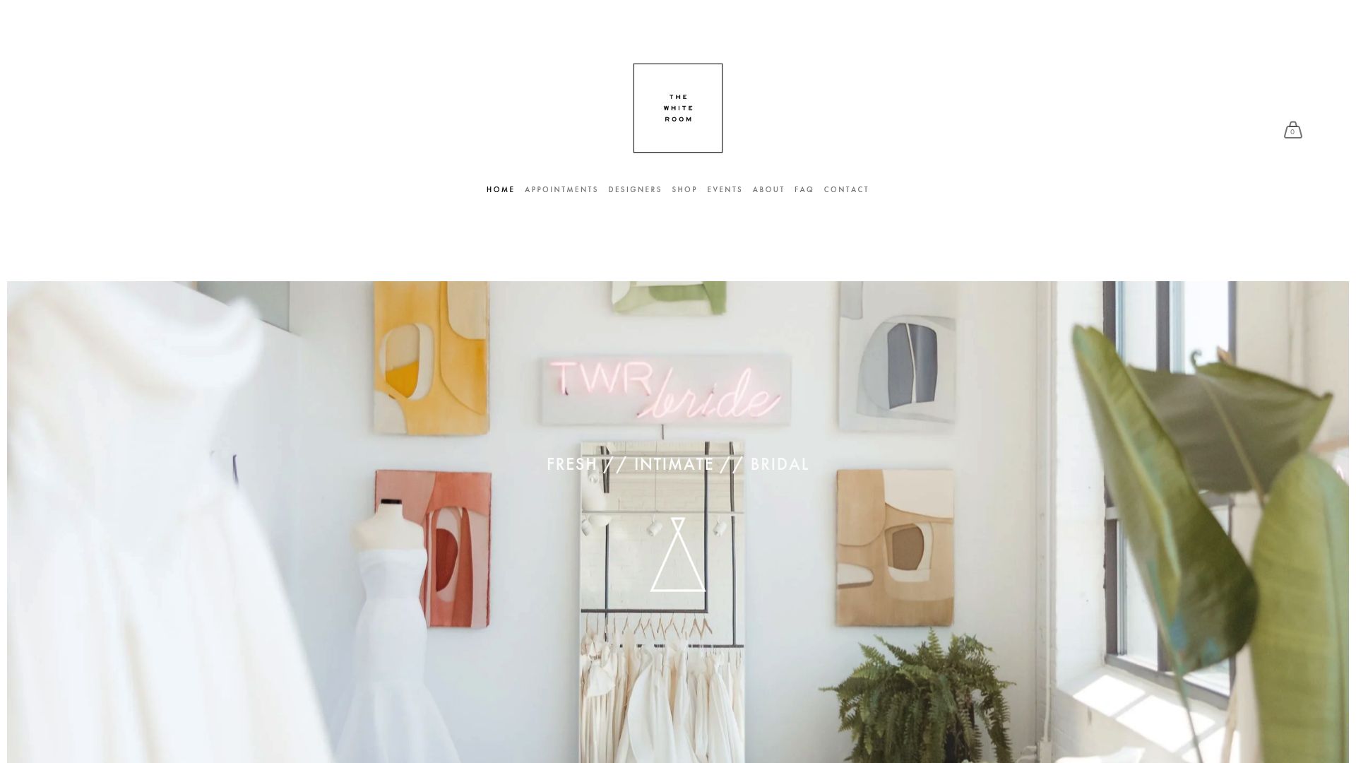 The White Room Minneapolis interior