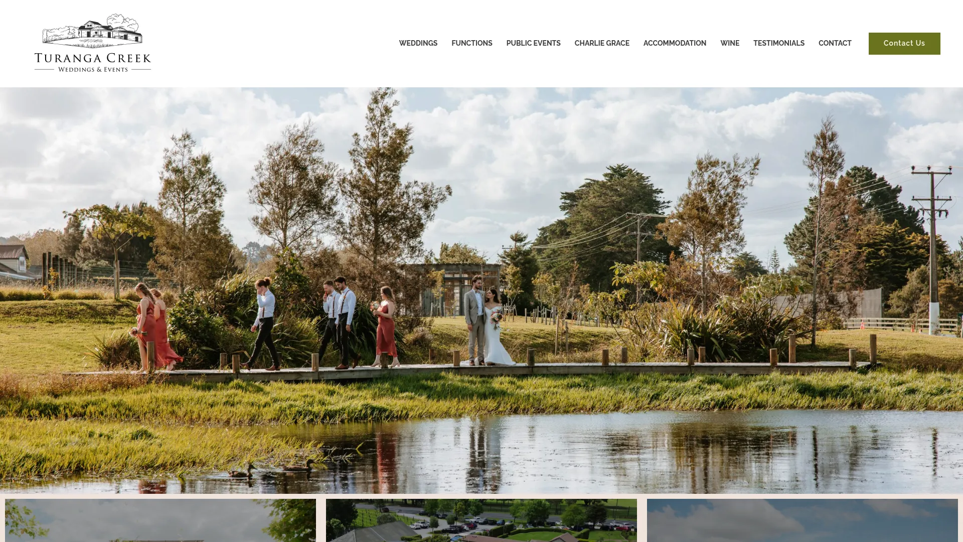 Tūranga Creek Vineyard Whitford location with seasonal vineyard views